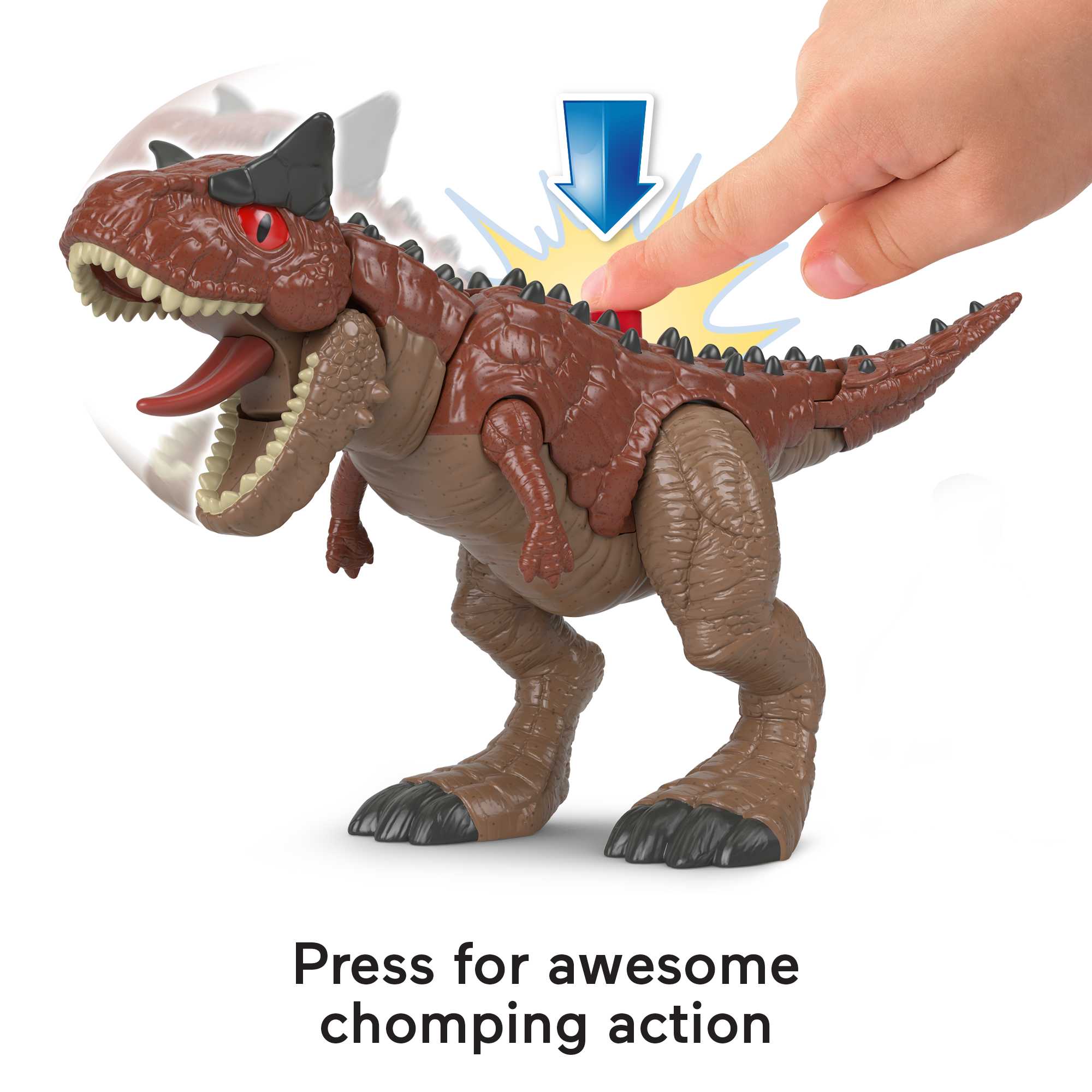 Imaginext Jurassic World Camp Cretaceous Carnotaurus & Darius