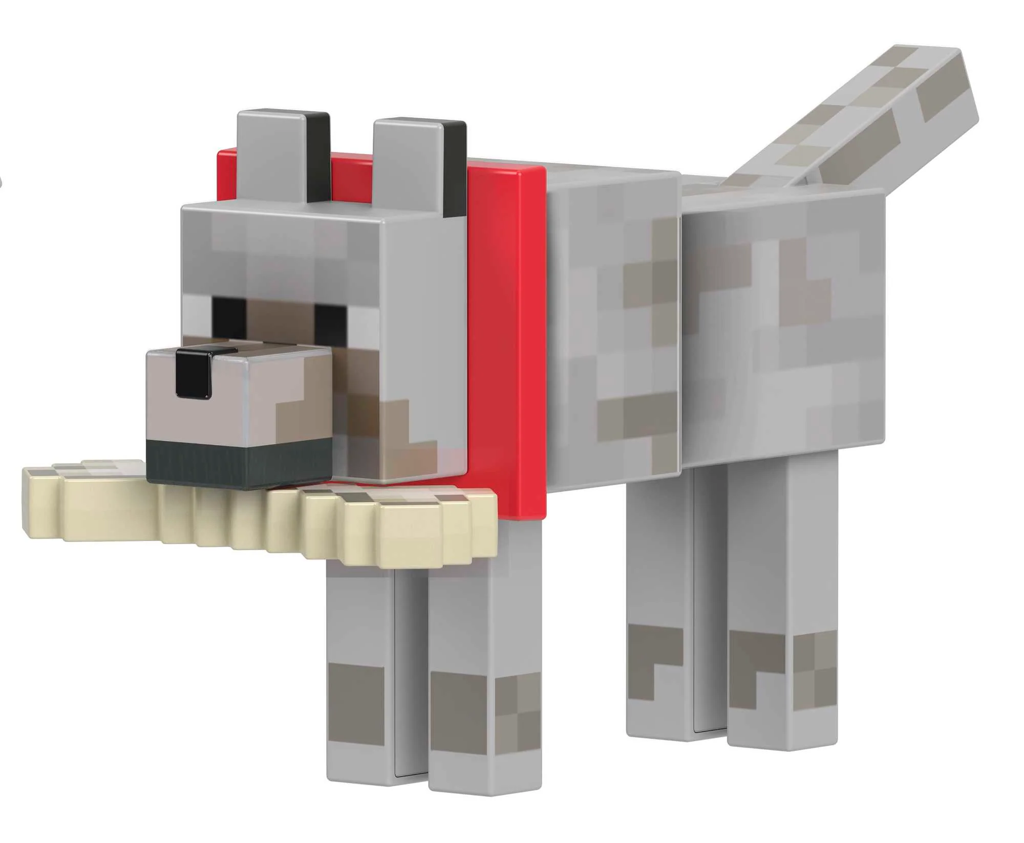 Minecraft-Loup-Figurine 14 Cm à Collectionner Avec Accessoires