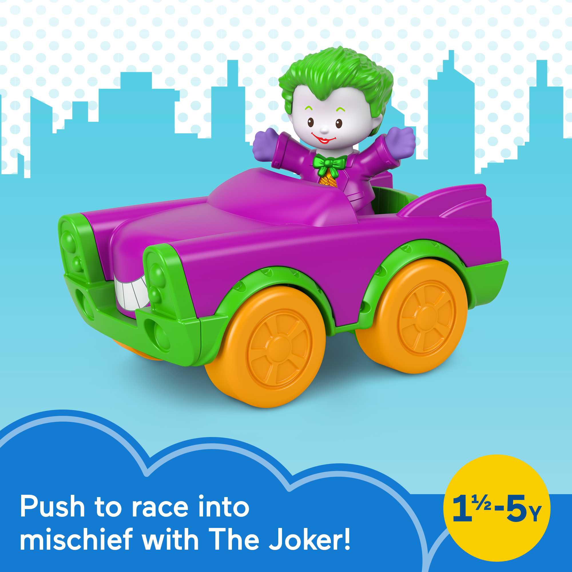 Fisher Price Little People DC Super Friends Collection Of Toddler Toys, Styles May Vary