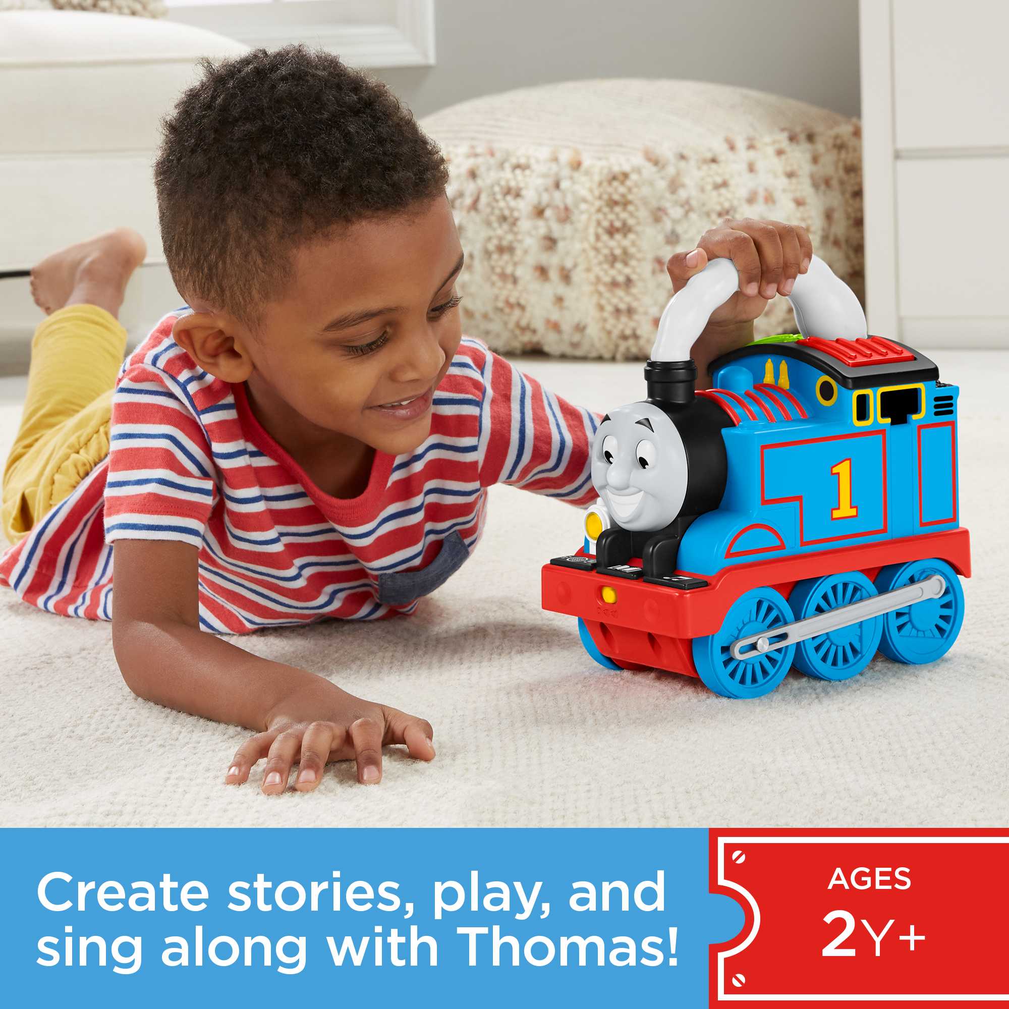 Thomas And Friends Toy Train With Lights Music And Stories For Toddlers, Storytime Thomas