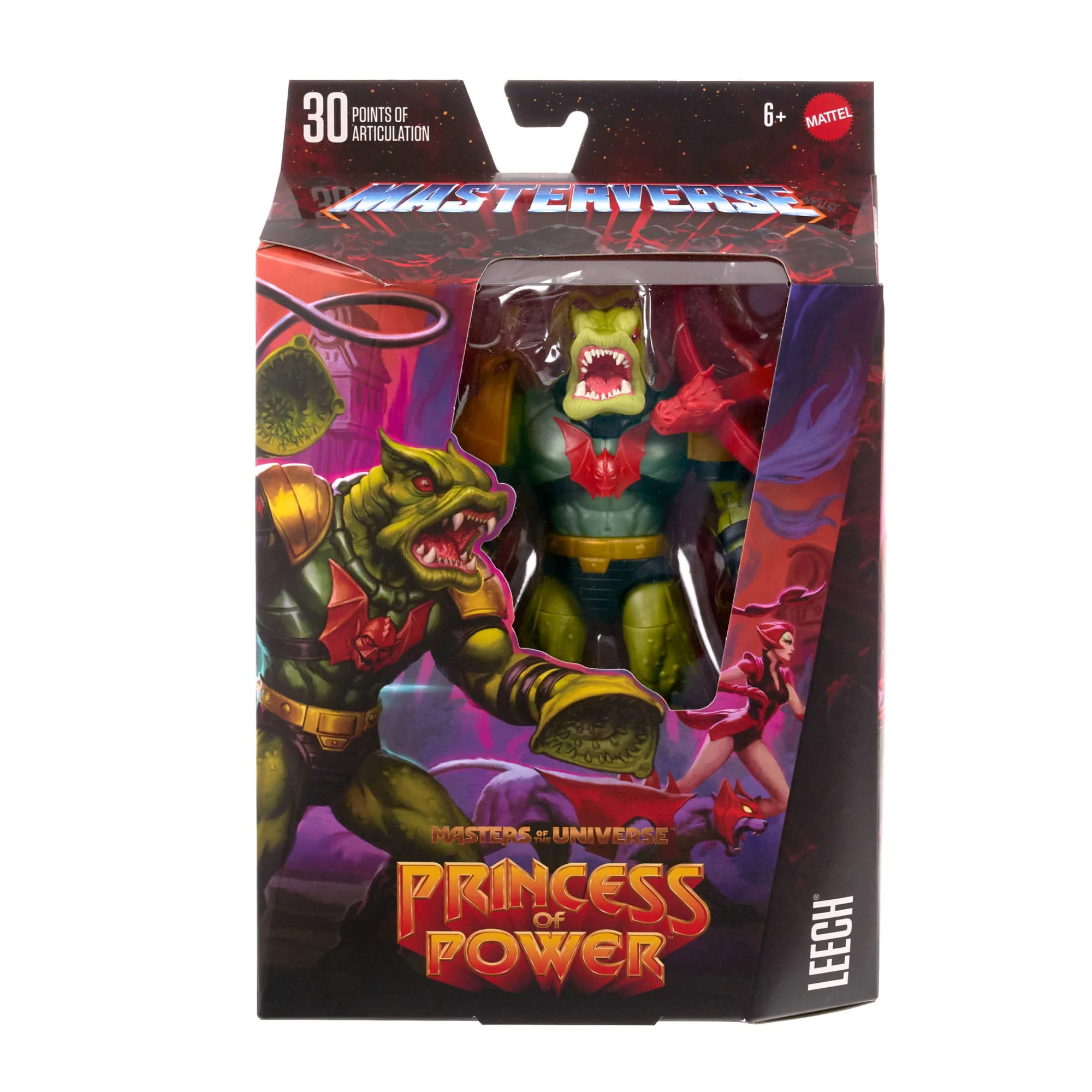 Masters Of The Universe Masterverse Princess Of Power Leech Action Figure Toy, 30 Articulations