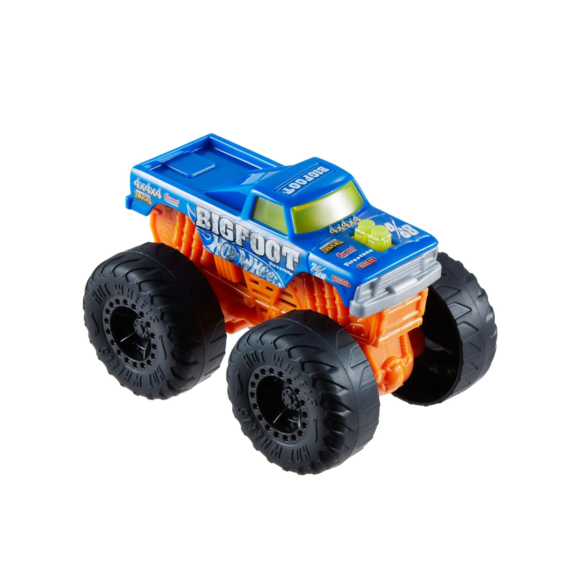Hot Wheels Monster Trucks Roarin' Wreckers Bigfoot Vehicle