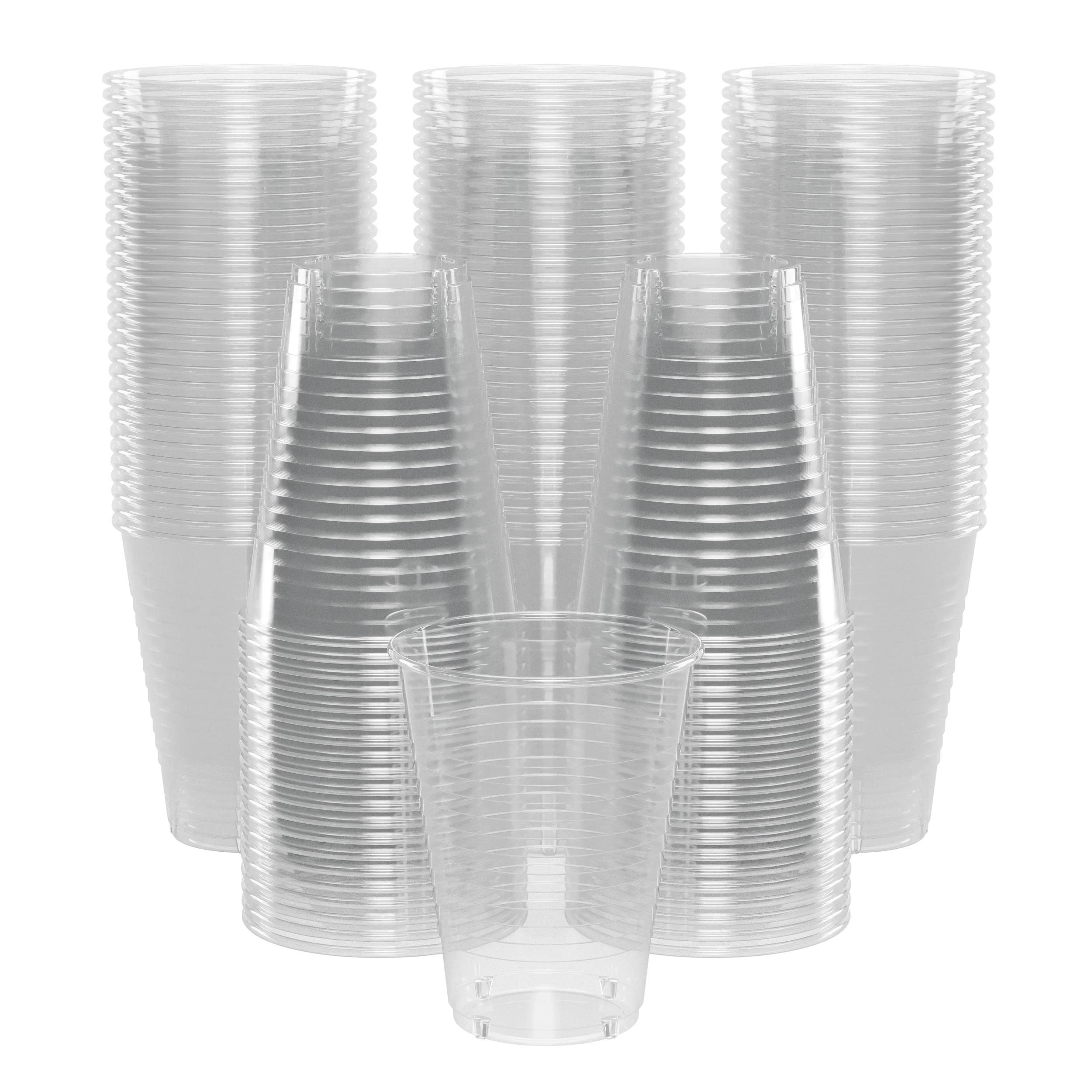 12 Oz. Clear Plastic Cups | 16 Count