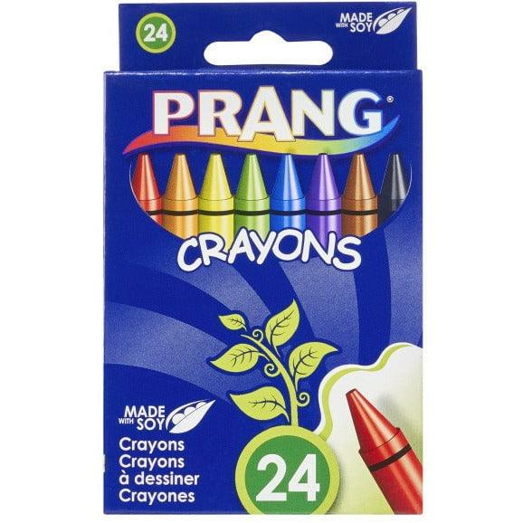 24 Color Crayons Hang Tab