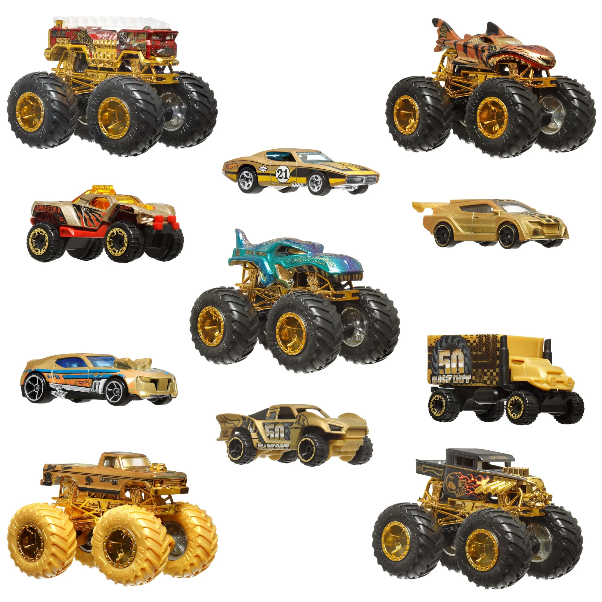 Hot Wheels Monster Trucks Trophy Champions (Champions de Trophées)