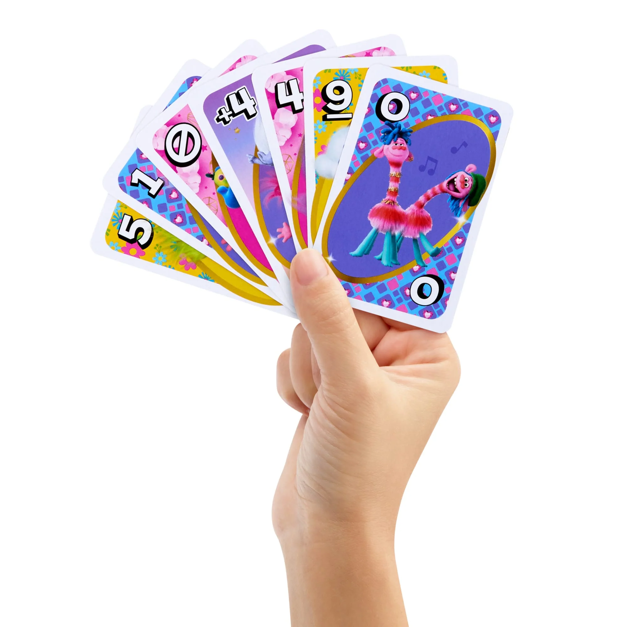UNO Trolls Band Together Card Game For Kids, Adults & Family Night Inspired By the Movie
