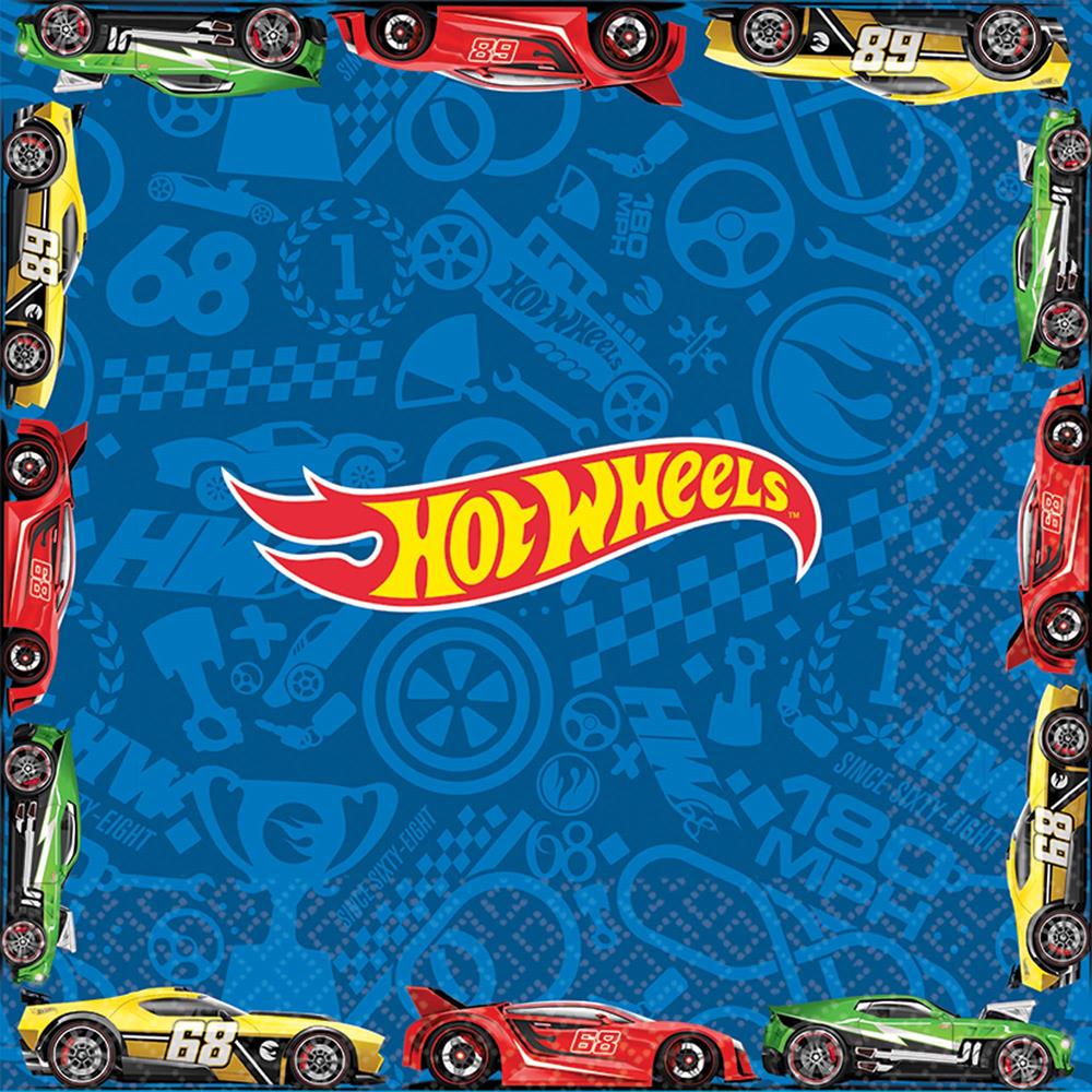 Hot Wheel Wild Racer Luncheon Napkin 16ct
