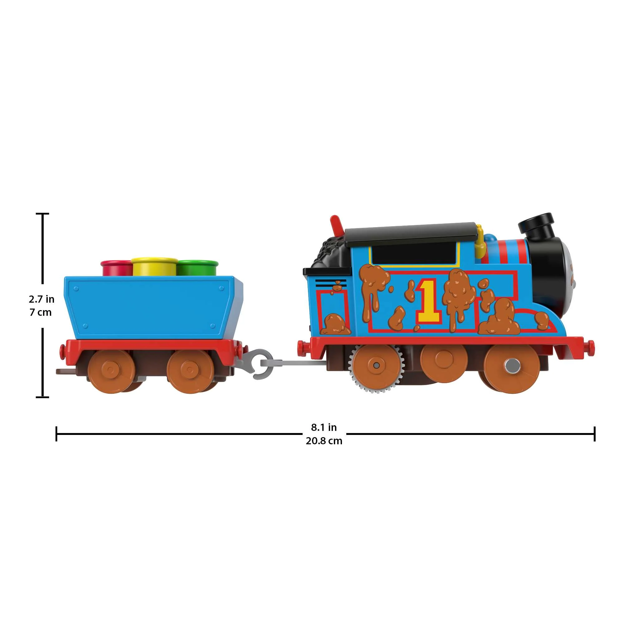 Thomas And Friends Muddy Adventure Train Set, Bumpy Track Set With Motorized Thomas Engine