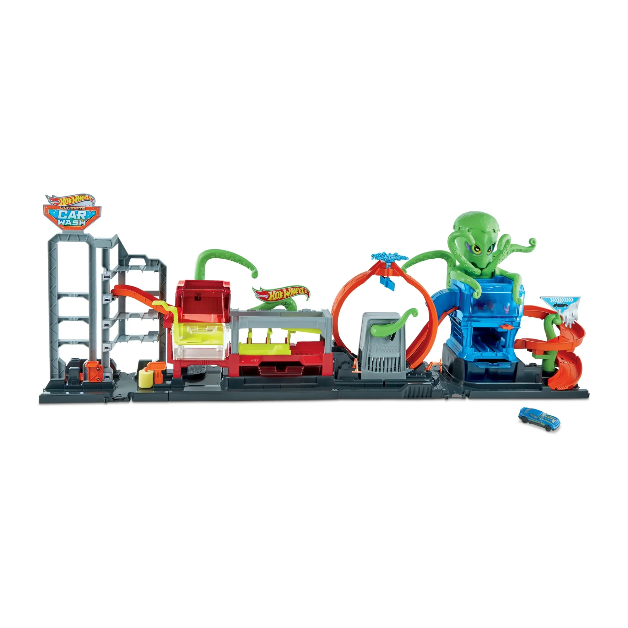 Hot Wheels Let's Race Netflix - Ultimate Octo Car Wash