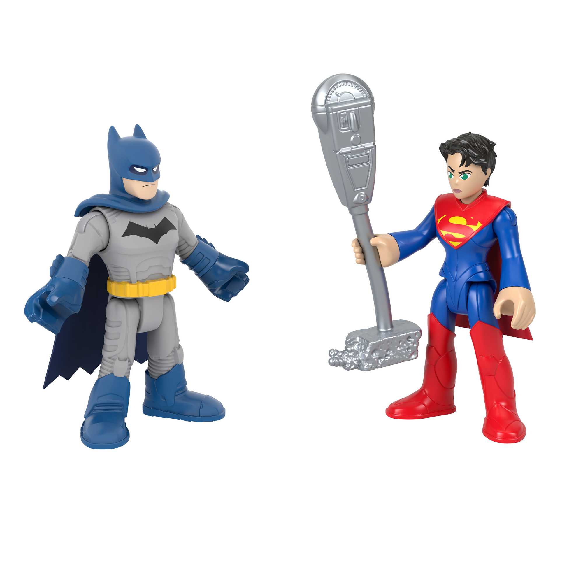 Imaginext DC Super Friends Batman And Supergirl Figure Set, 3 Pieces, Preschool Toys