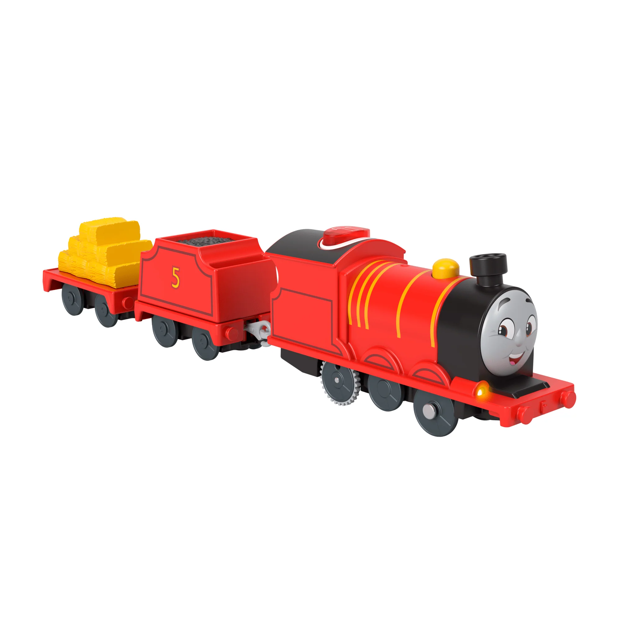 Thomas & Friends Talking James Toy Train, Motorized Engine With Phrases & Sounds