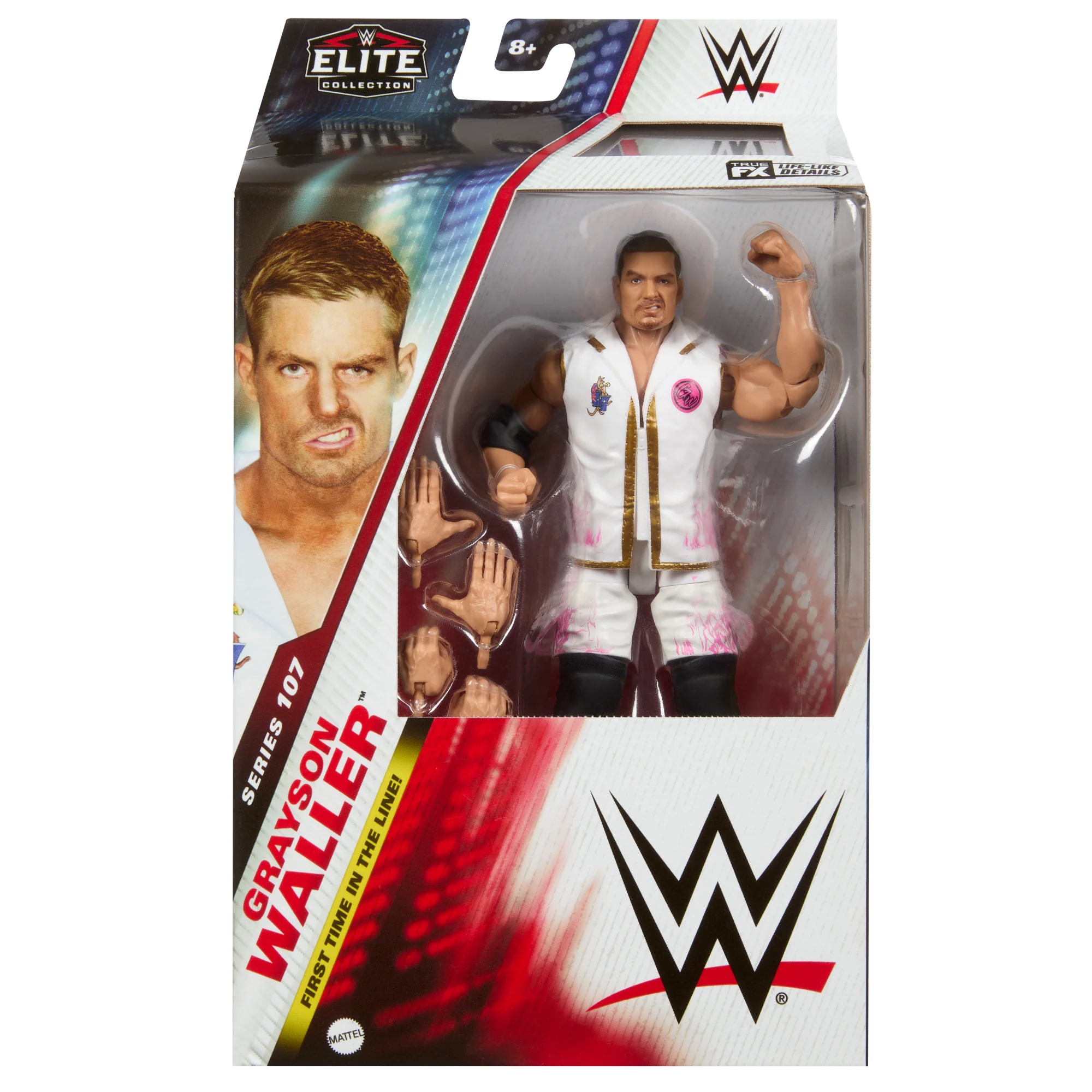 WWE Elite Grayson Waller Action Figure, 6-inch Collectible Superstar With Articulation & Accessories