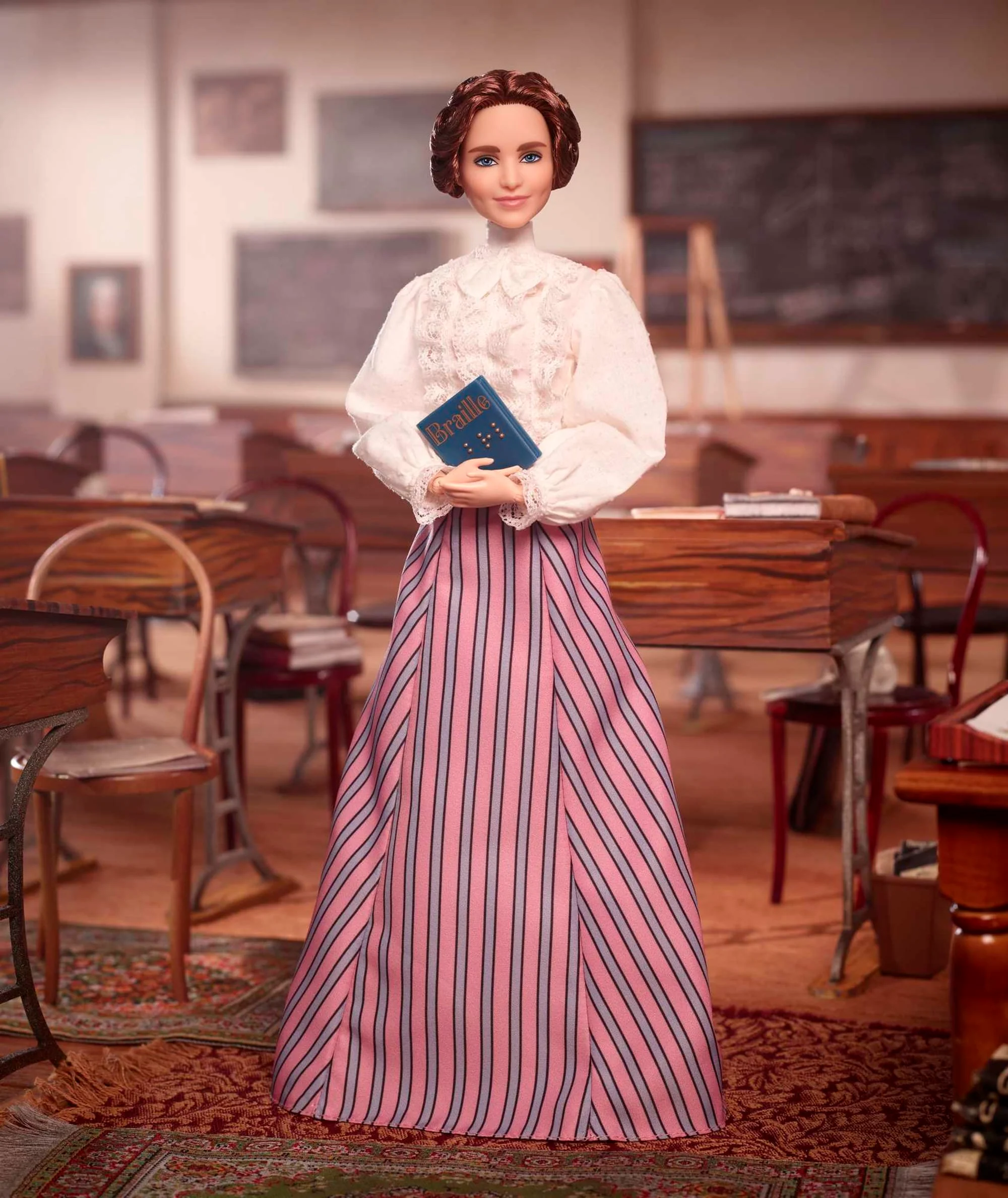 Barbie Inspiring Women Helen Keller Doll (12-Inch), Gift For Kids & Collectors