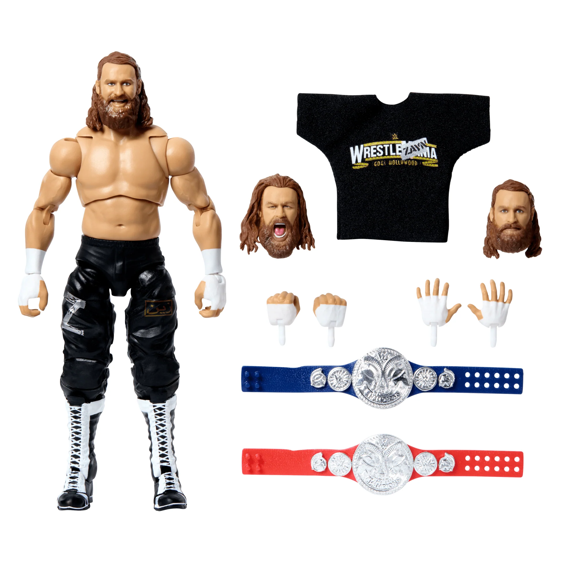 WWE Ultimate Edition Sami Zayn Action Figure & Accessories Set, 6-inch Collectible