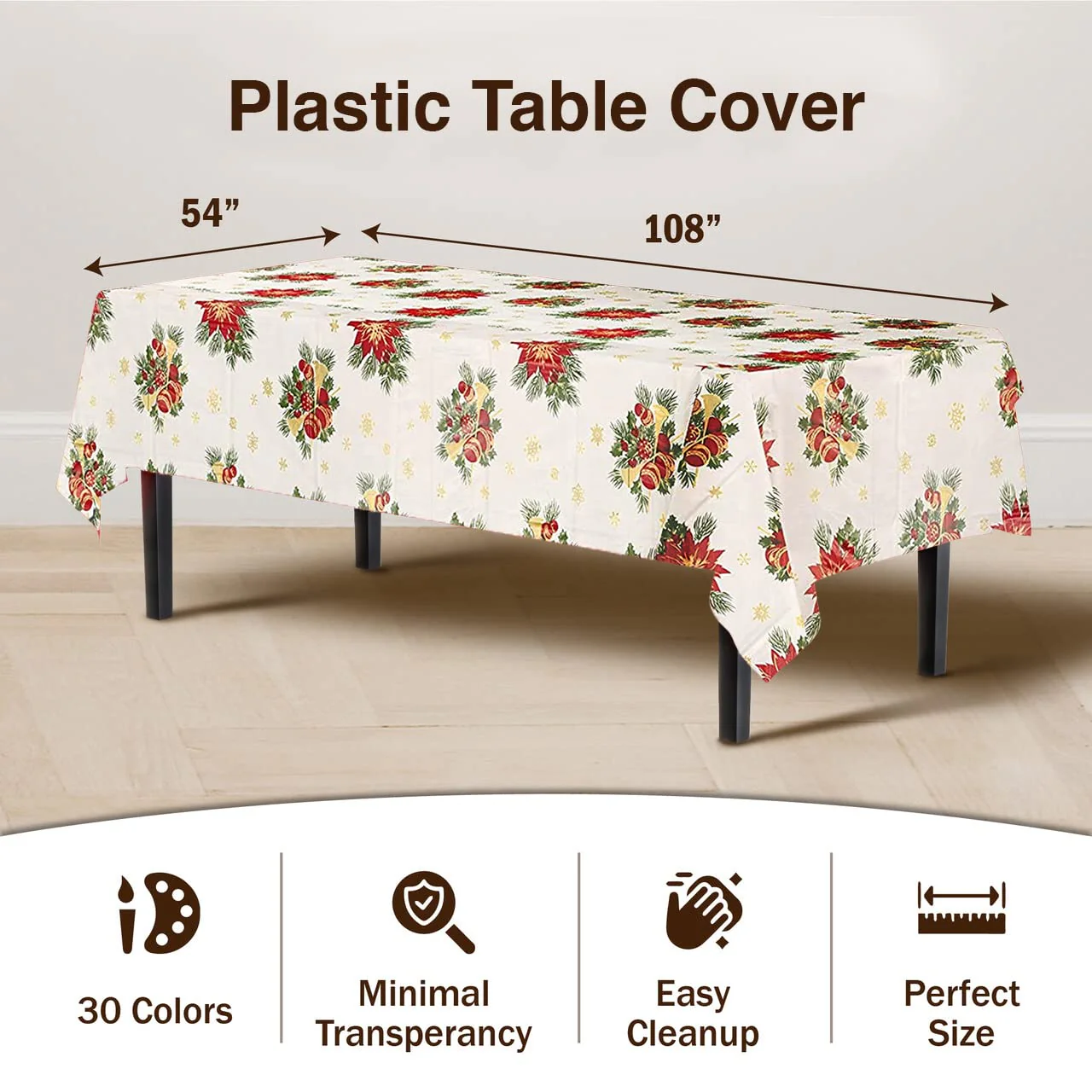 Holiday Print Table Cover