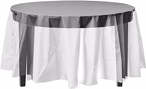 Round Clear Plastic Table Cover