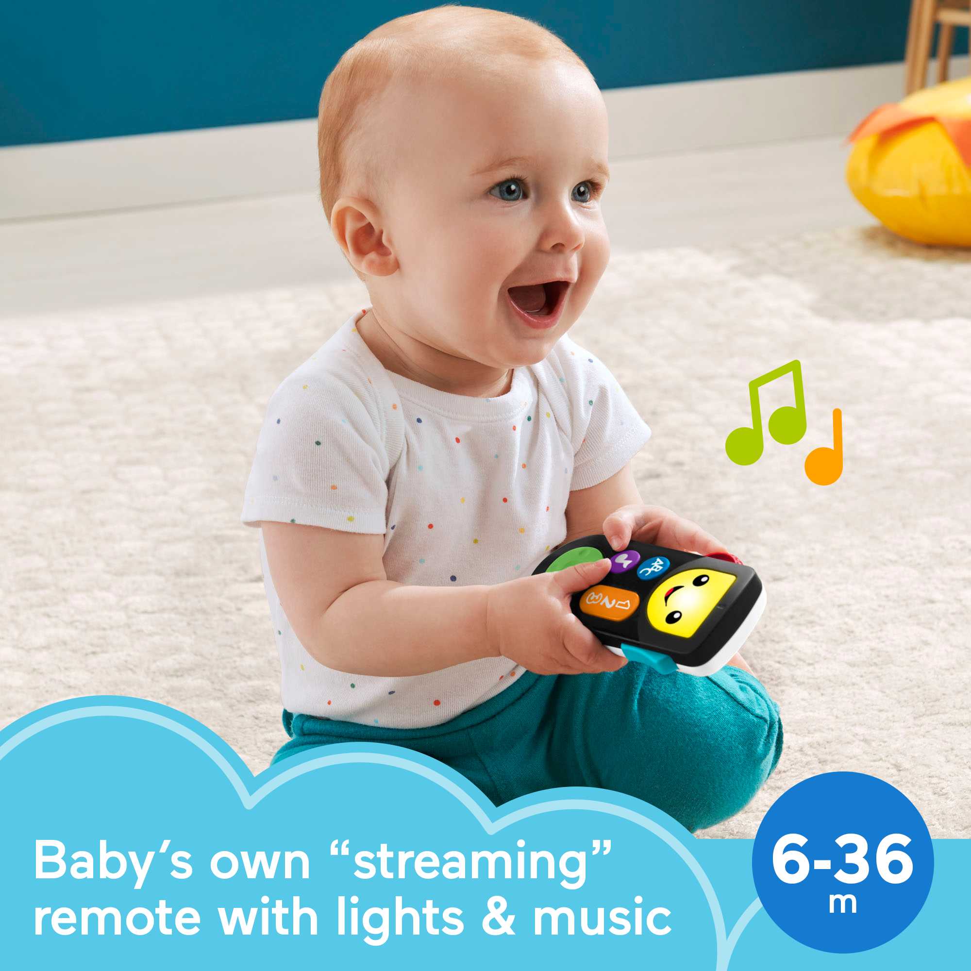 Fisher-Price Laugh & Learn Stream & Learn Remote - English & French Version