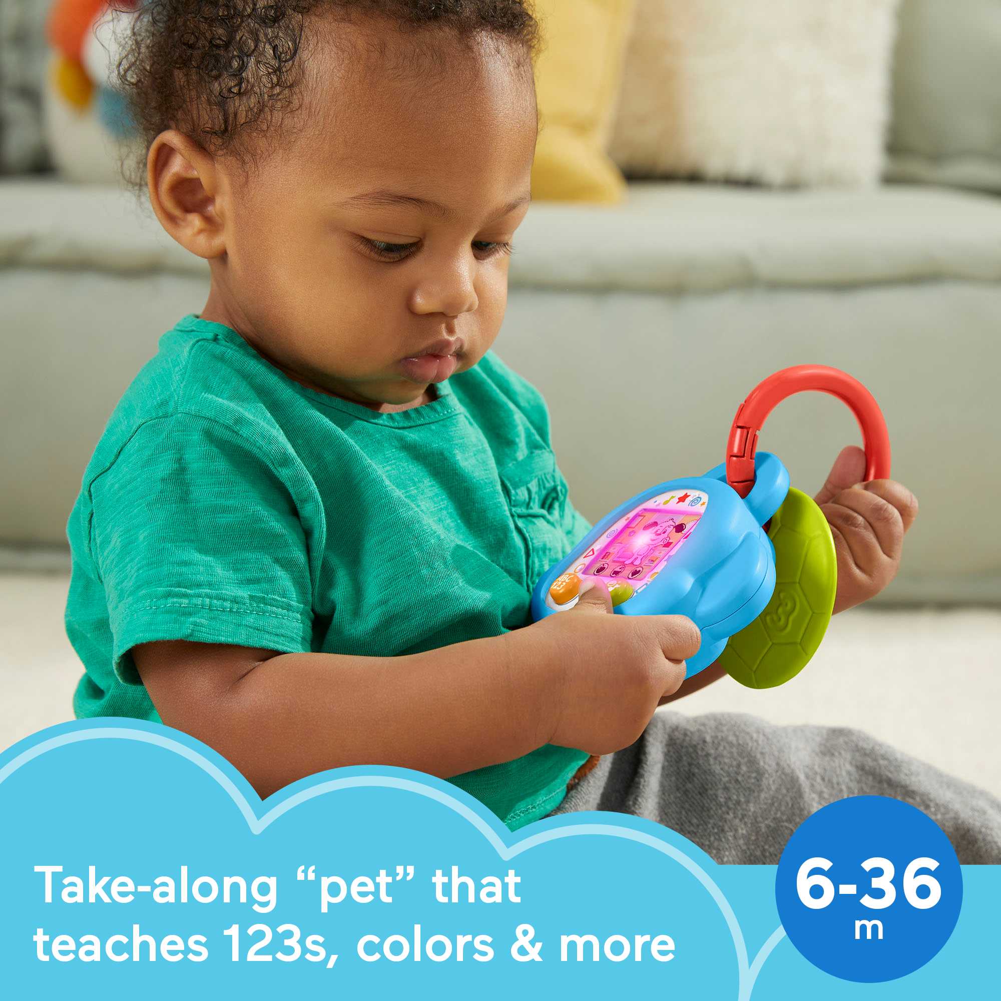 Fisher-Price Laugh & Learn Digipuppy Handheld Infant Musical Toy