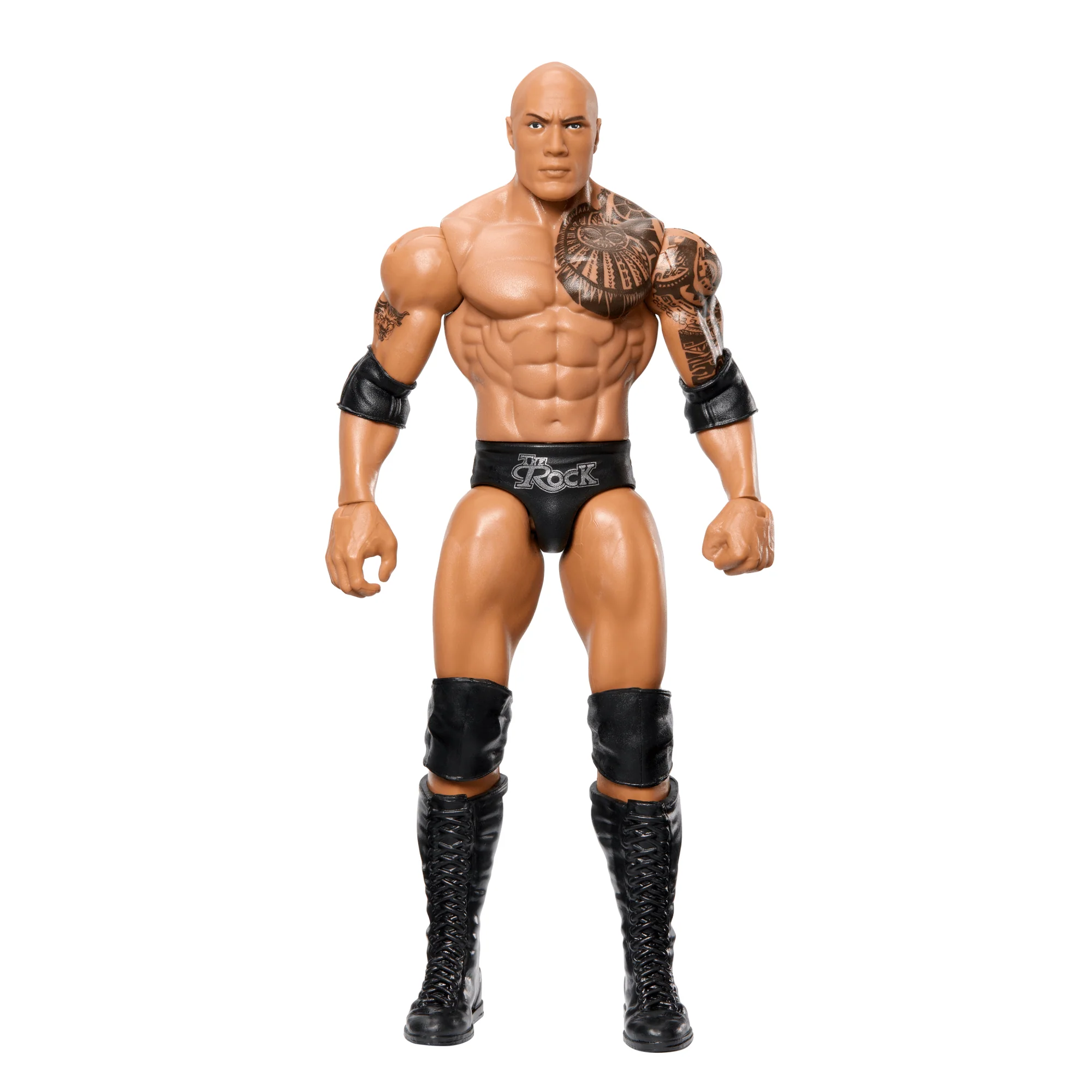 Wwe Figurine Articulée 15,24Cm (6Po) The Rock, de Collection