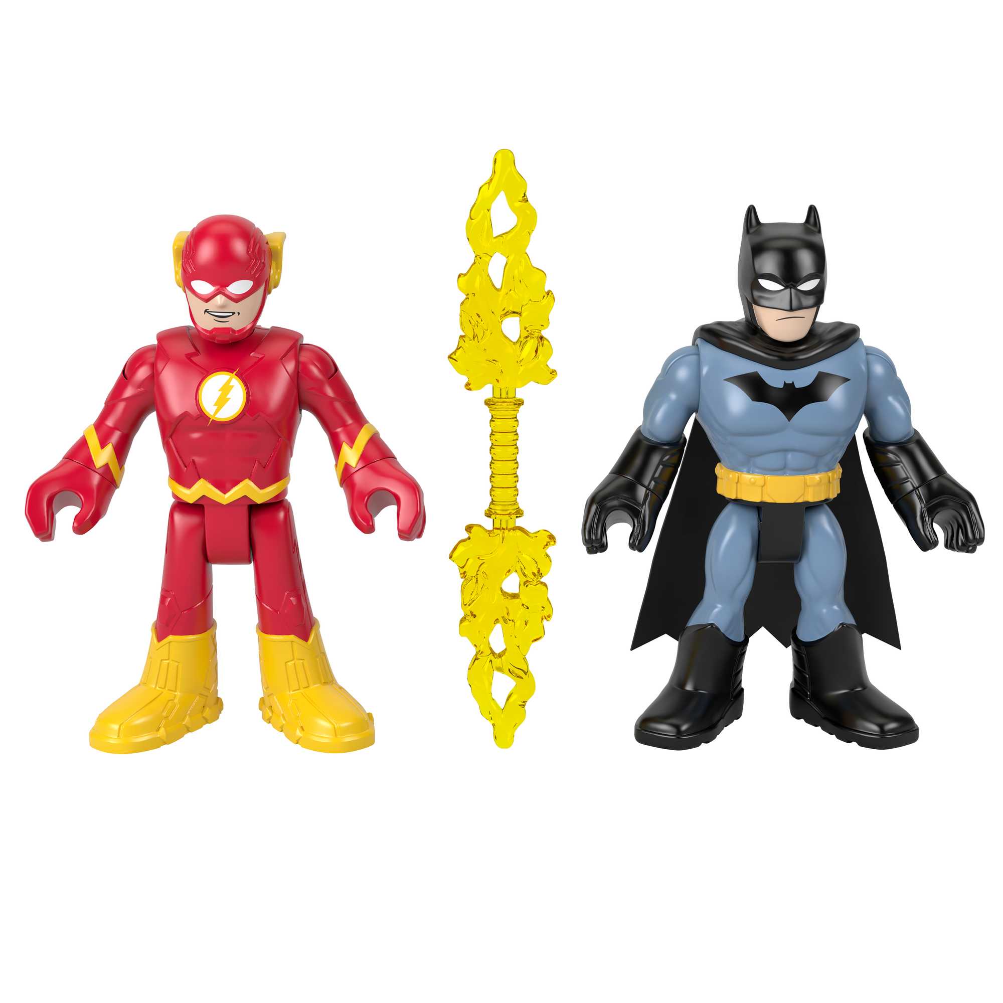 Imaginext DC Super Friends Batman And The Flash Figure Set, 3 Pieces, Preschool Toys