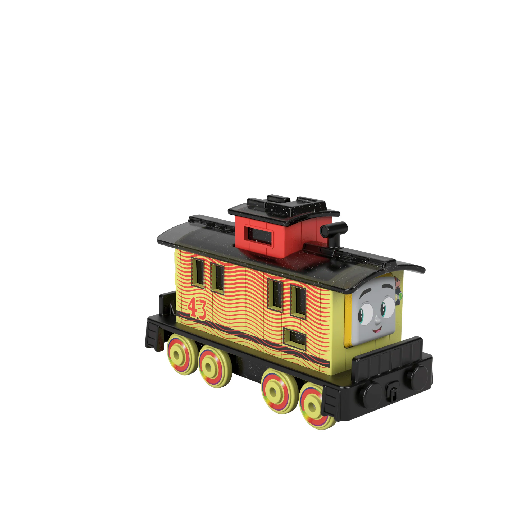 Thomas & Friends Color Changers Neon Brake Car Bruno Diecast Metal Push-Along Toy Vehicle