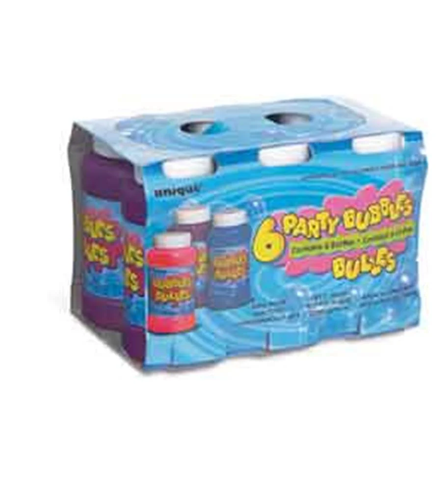 Party Bubbles, 6 Pack 24oz Total