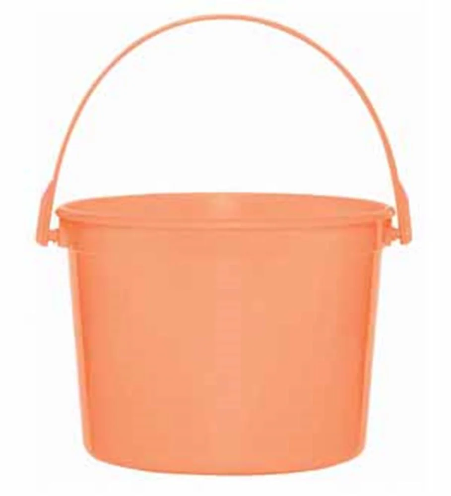 Plastic Bucket Orange Peel 1ct