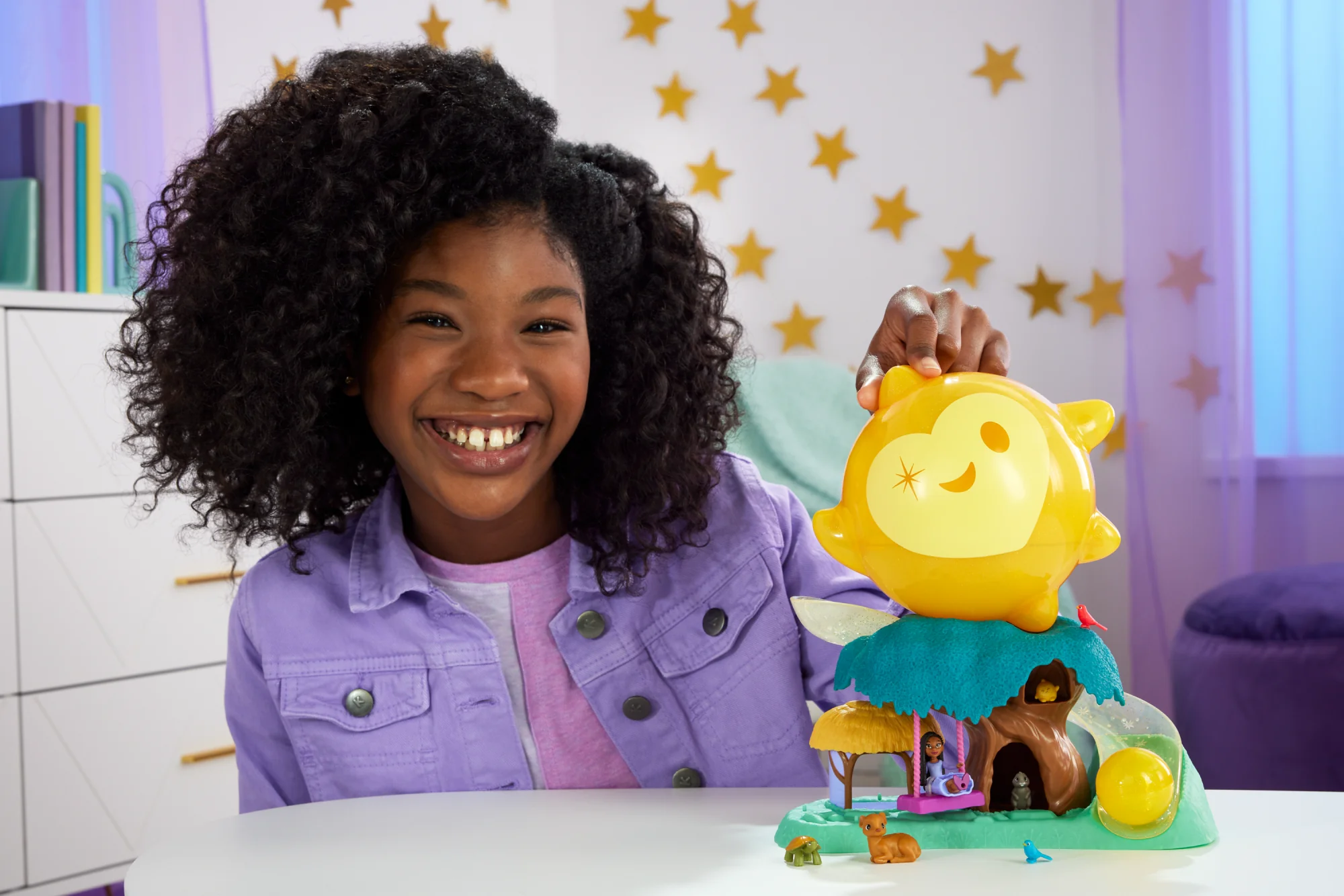 Disney’s Wish Magical Star Playset With Asha Of Rosas Mini Doll & 7 Surprise Wish Orbs