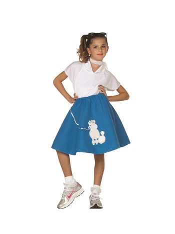 Poodle Skirt with Shirt Costume
