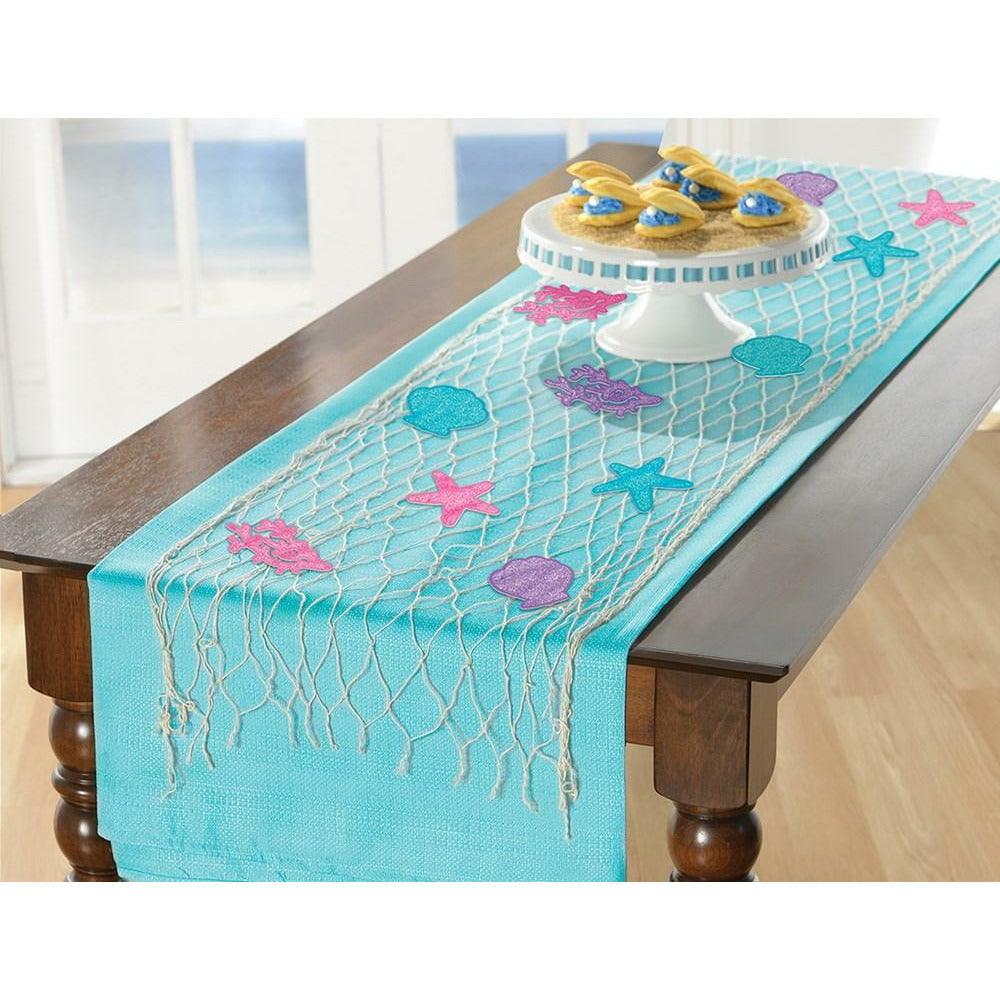 Shimmering Mermaids Fish Net Decoration Kit 1ct