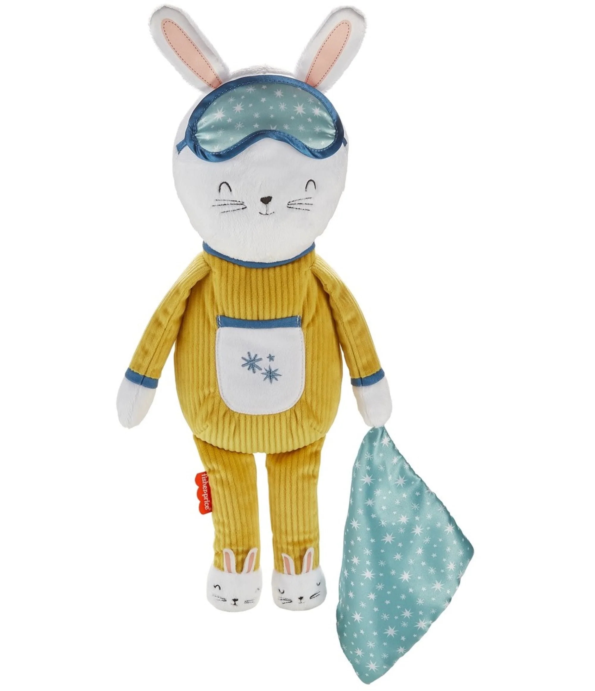 Fisher-Price Hoppy Dreams Soother & Sleep Trainer Plush Musical Toy For Toddlers