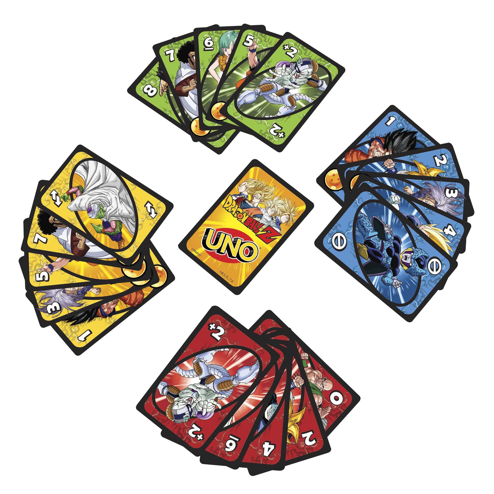 UNO Dragon Ball Z Card Game For Family Night, For 2-10 Players