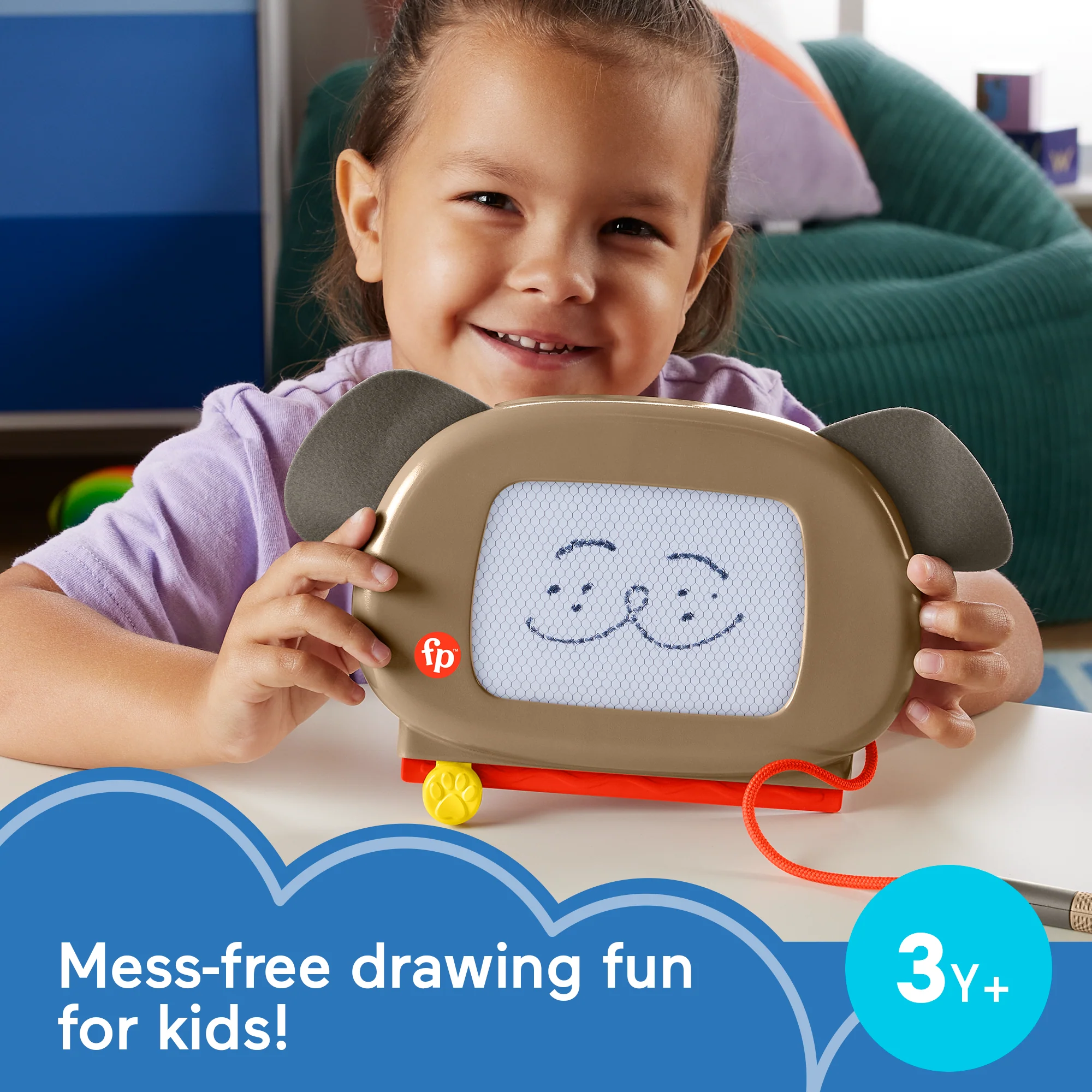 Fisher-Price Fp Pets Doodle Pro Magnetic Drawing Board Collection, Styles May Vary