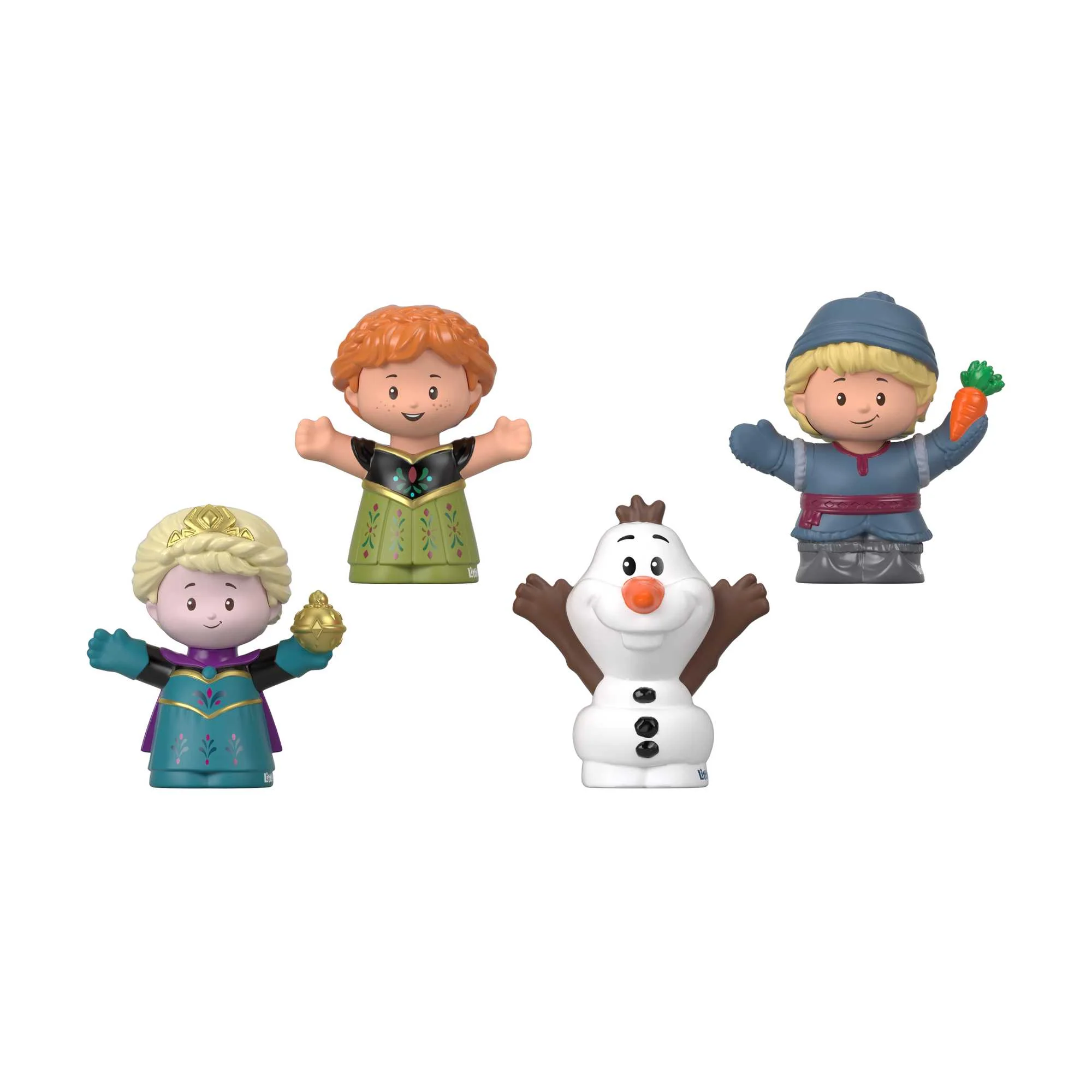 Disney Frozen Elsa & Friends Little People Figure Set For Toddlers, 4 Characters
