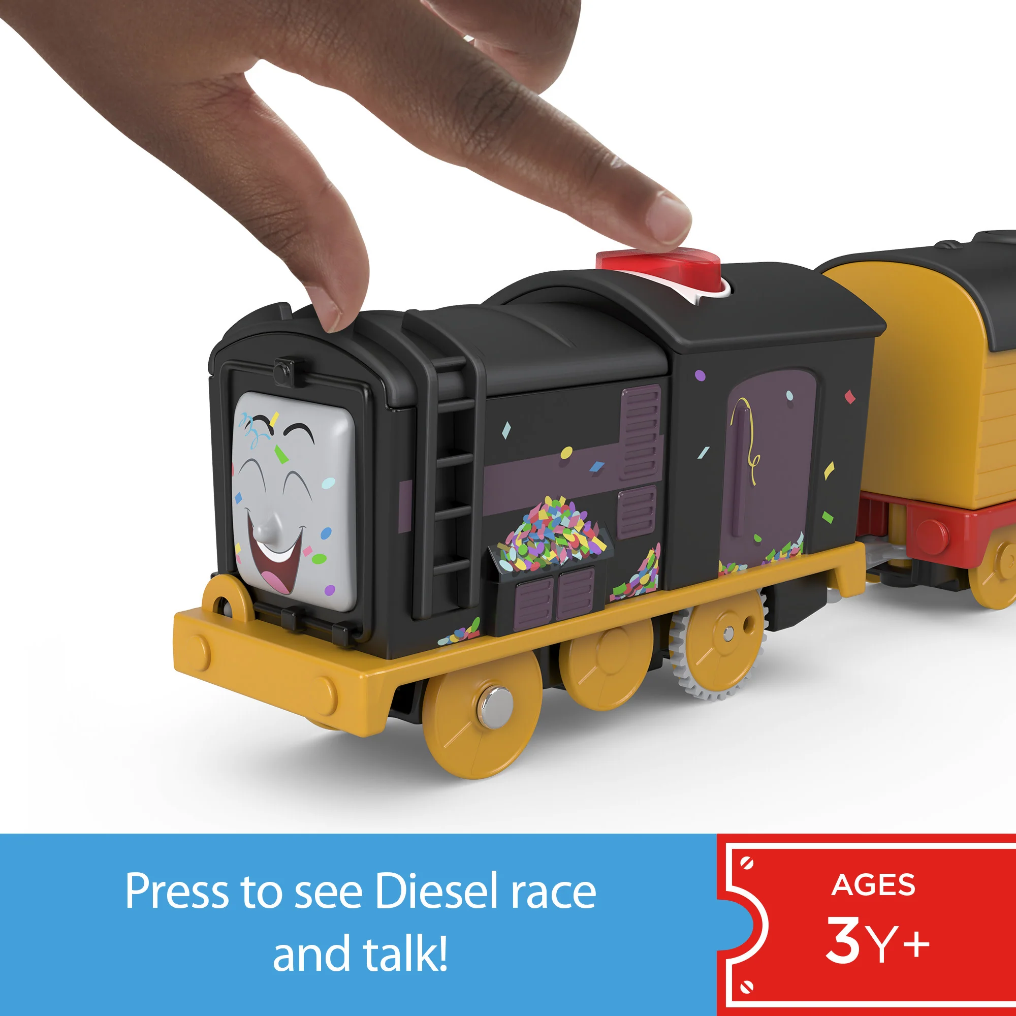 Thomas And Friends Talking Diesel Toy Train, Motorized Engine With Phrases & Sounds, Preschool Toys