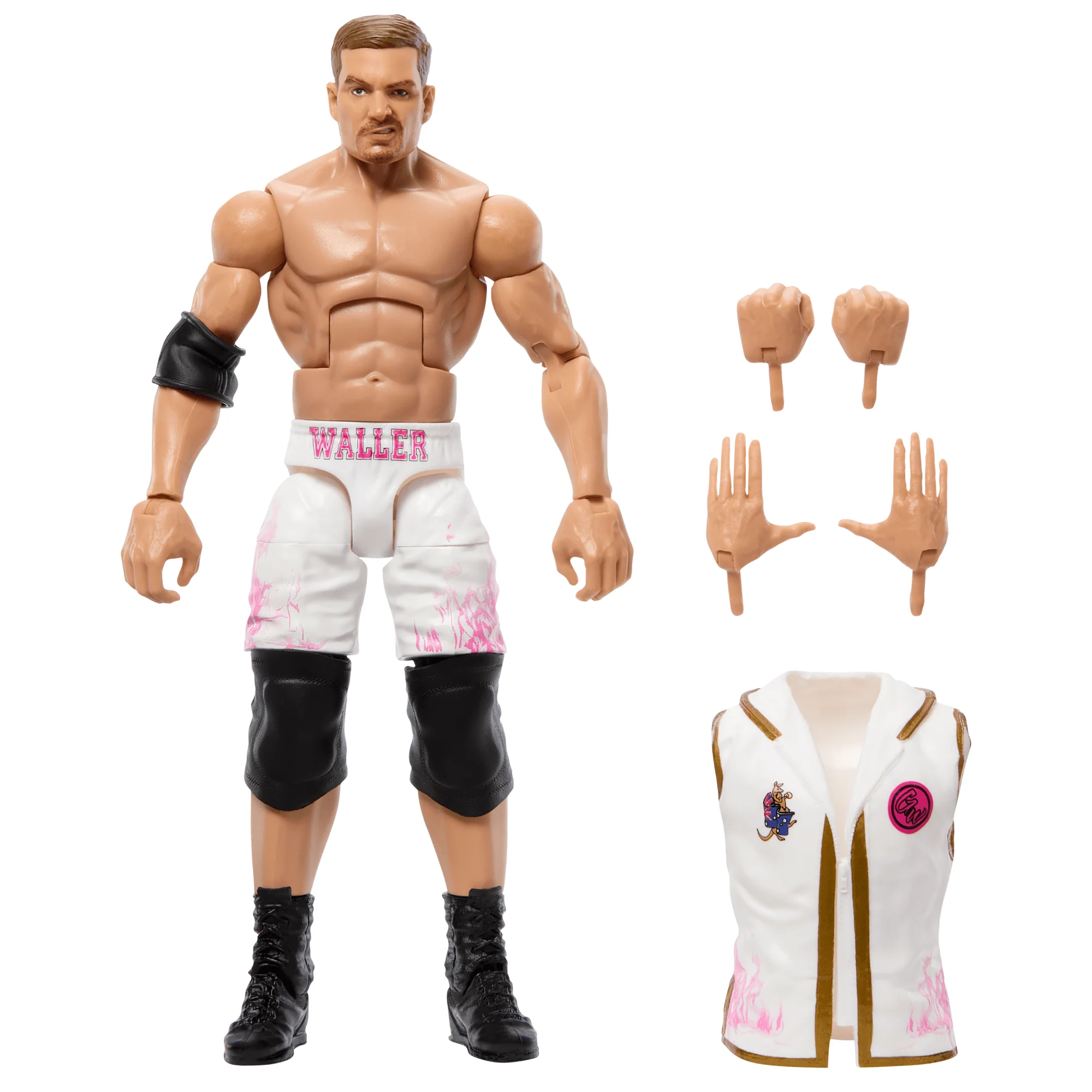 WWE Elite Grayson Waller Action Figure, 6-inch Collectible Superstar With Articulation & Accessories