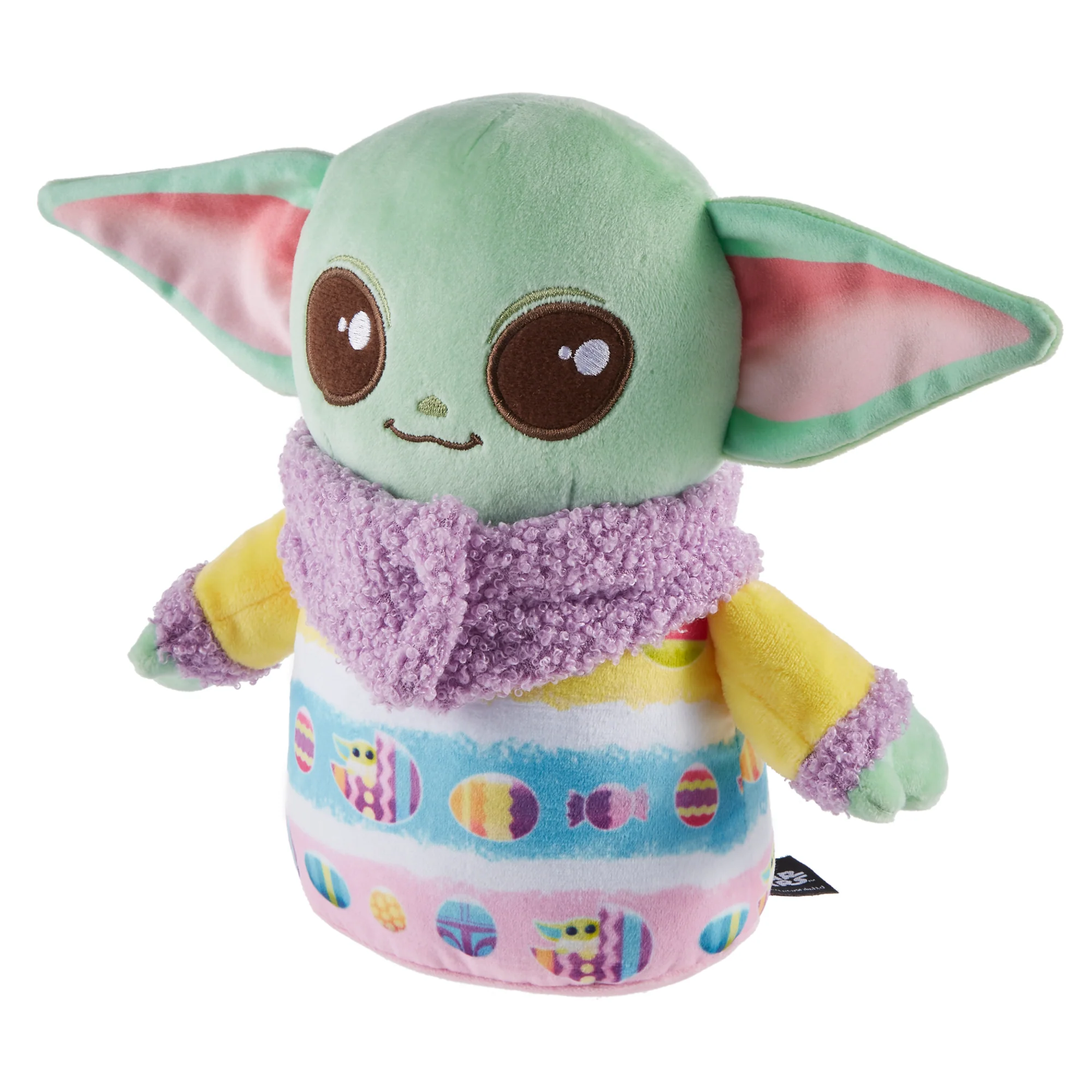 Star Wars The Mandalorian Seasonal Grogu Plush, 8-Inch Soft Toy in Easter Holiday Sweater