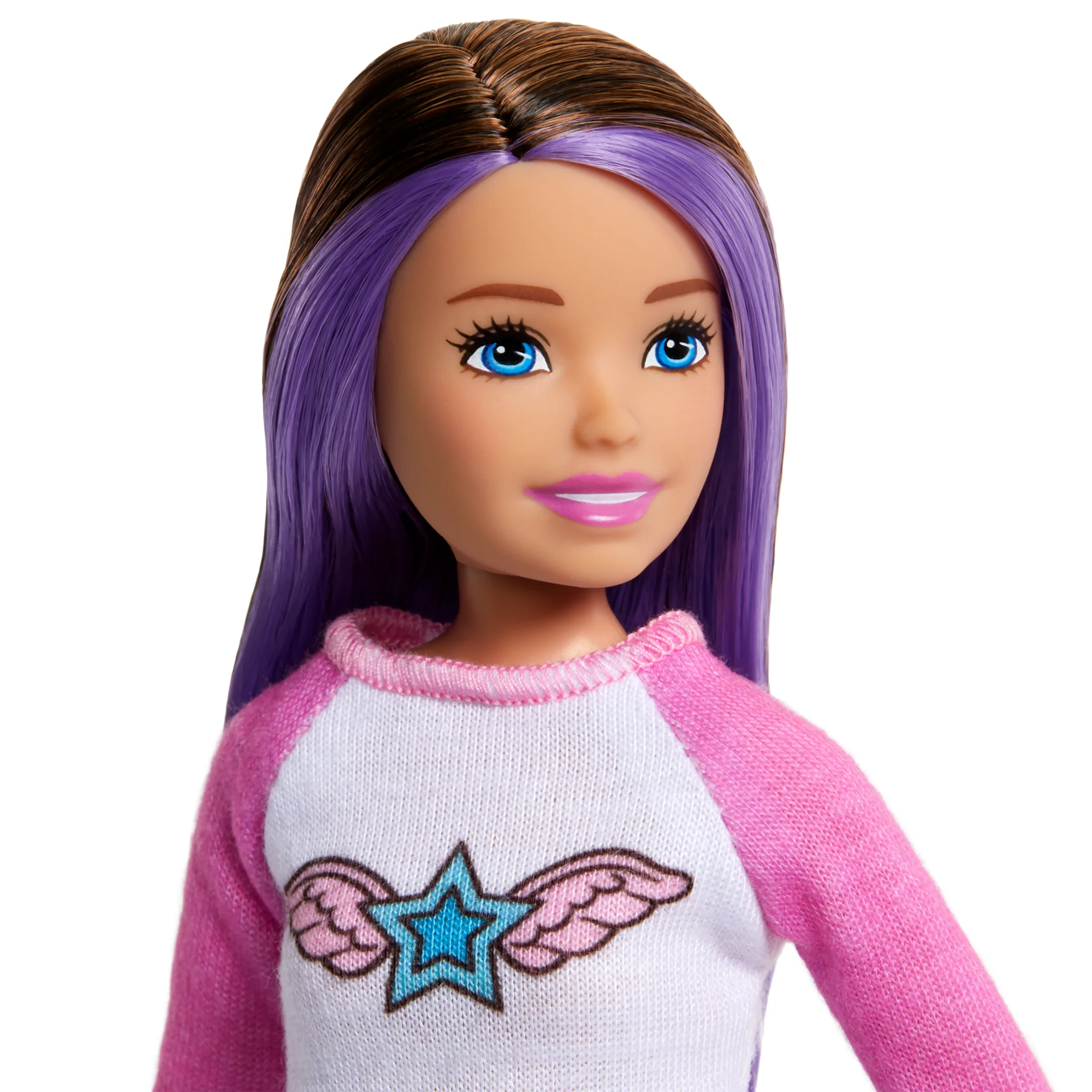 Barbie Skipper Doll & 10 Accessories, Travel Set With Luggage, Sticker Sheet & More