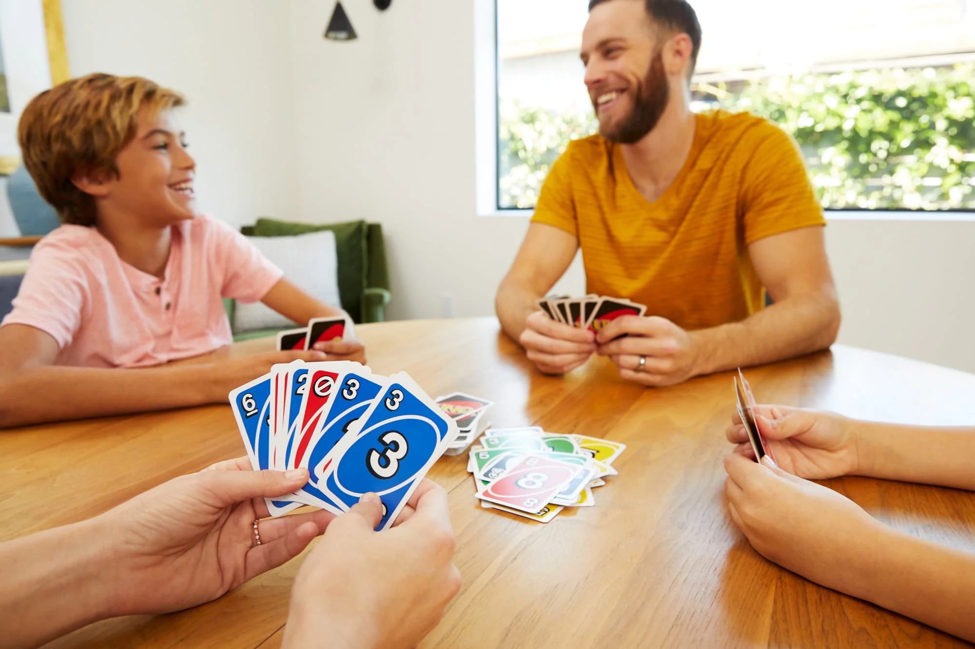 UNO Color & Number Matching Card Game For 2-10 Players Ages 7Y+