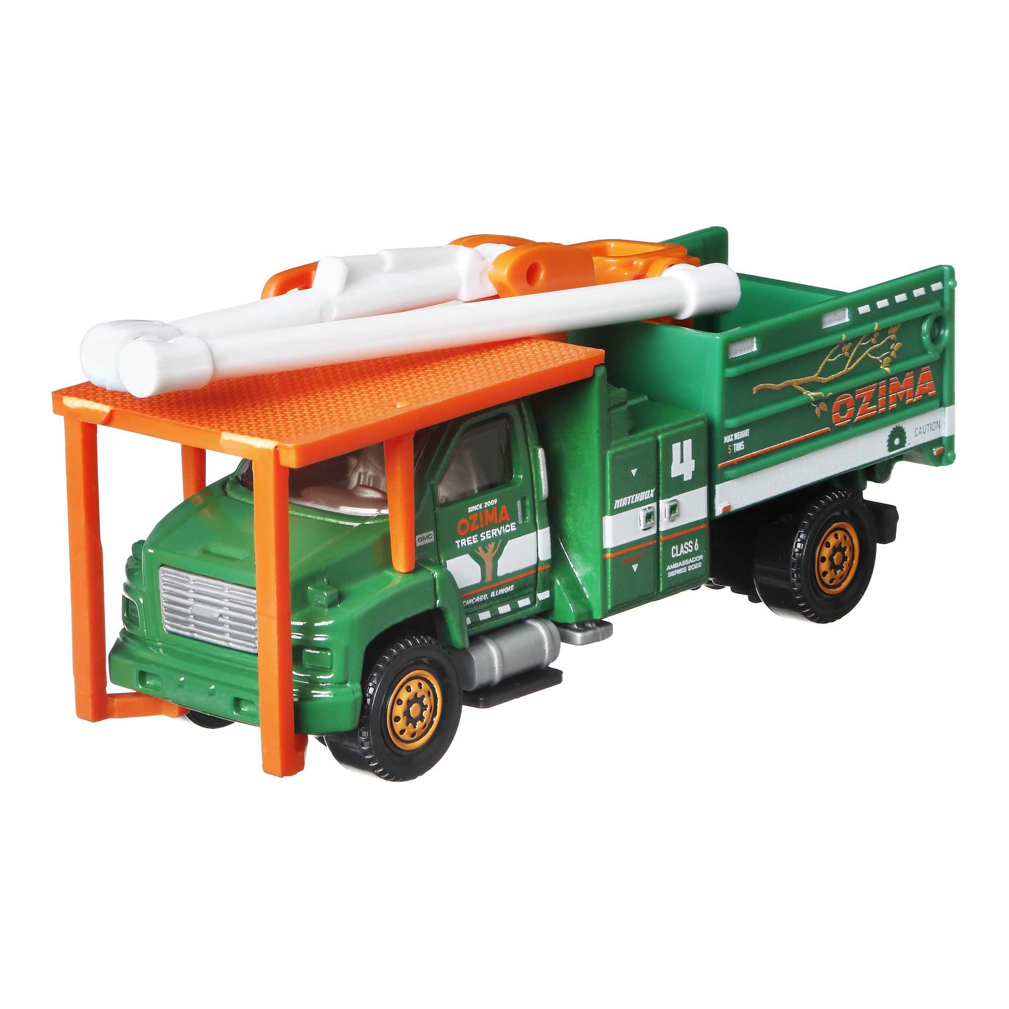 Matchbox Truck With Moving Parts, Working Rigs Toy Truck
