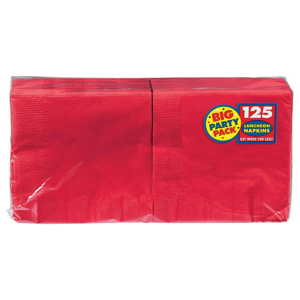 Apple Red Napkin (L) 2 Ply 125ct