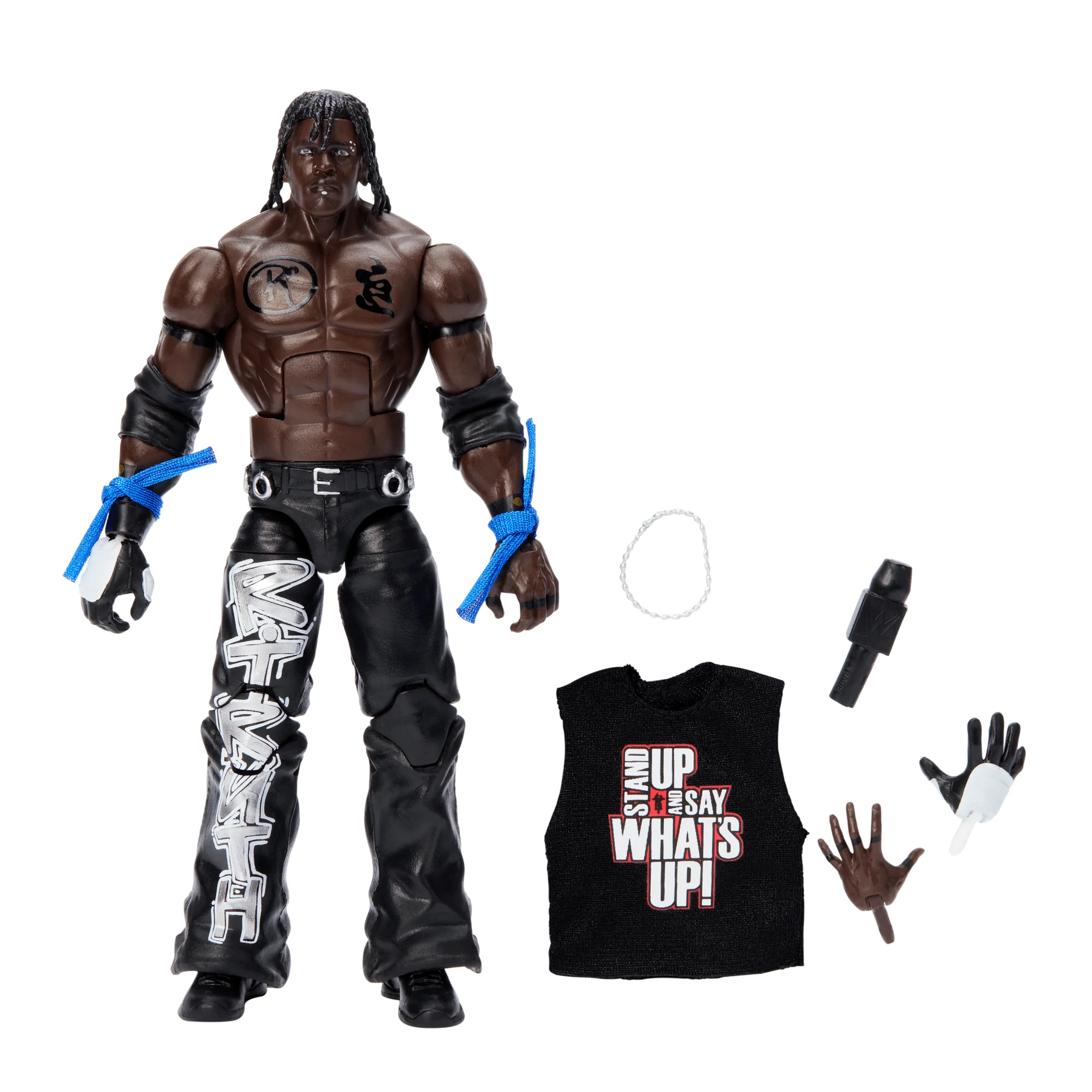 WWE Elite R-Truth Action Figure, 6-inch Collectible Superstar With Articulation & Accessories