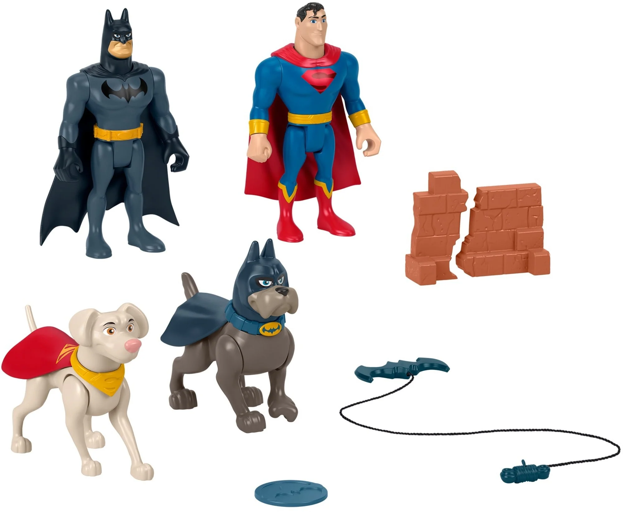 Fisher-Price DC League Of Super-Pets Super Hero And Action Pet Gift Set