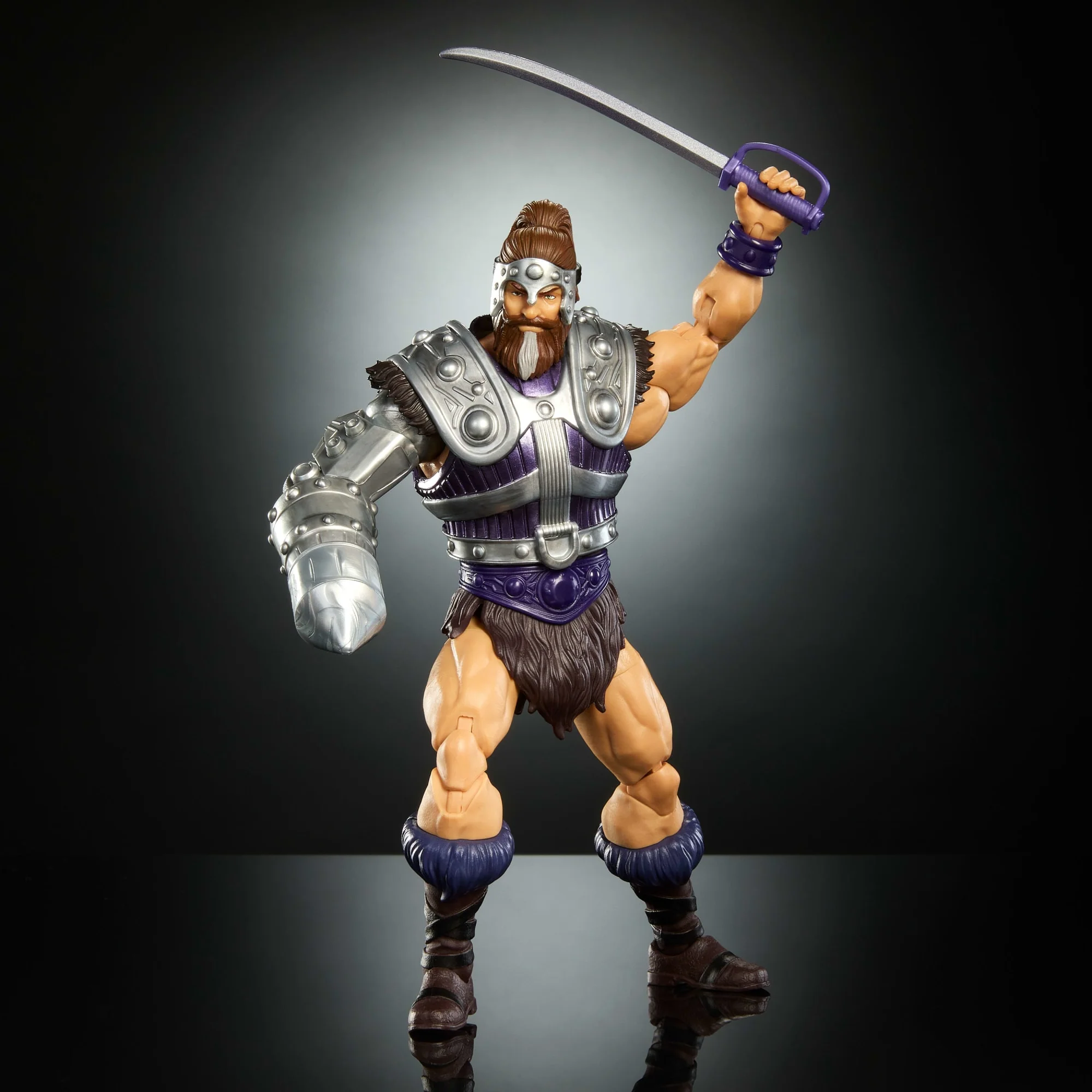 Masters Of The Universe Masterverse New Eternia Fisto Action Figure, MOTU Toy Hero, 30 Articulations