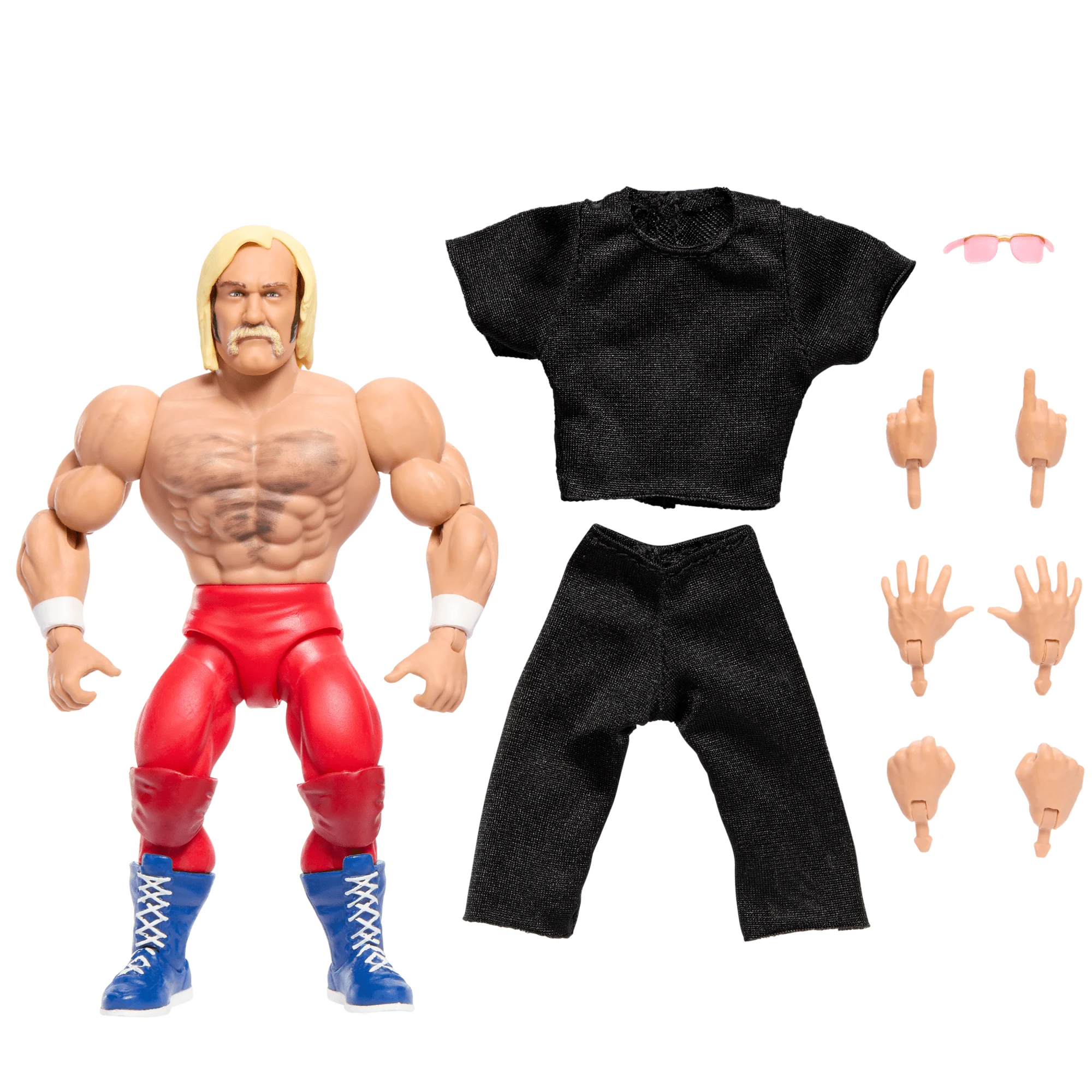 Wwe Superstars Figurine Articulée et Accessoires Hulk Hogan