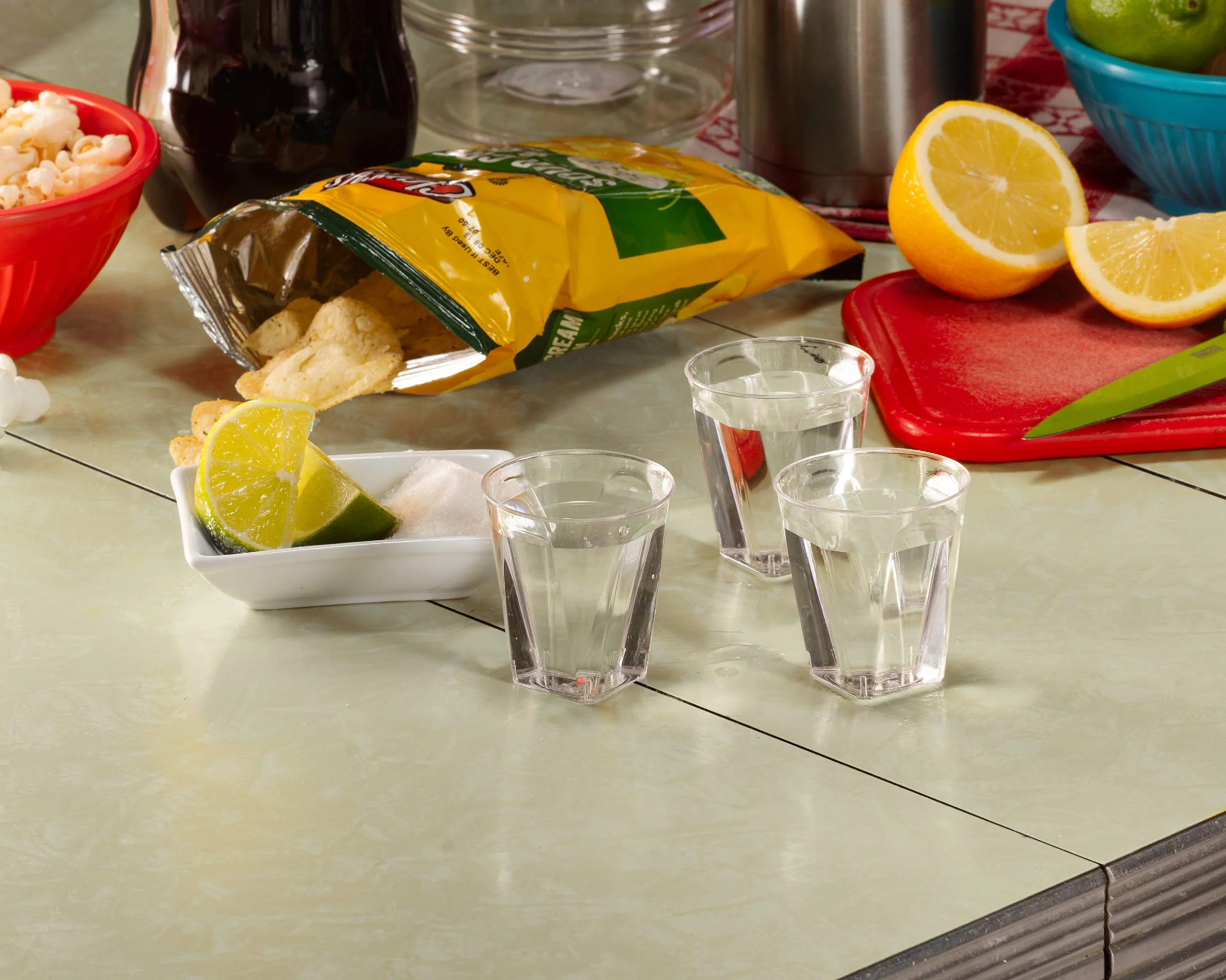 2 Oz. Square Bottom Shot Glass | 20 Count