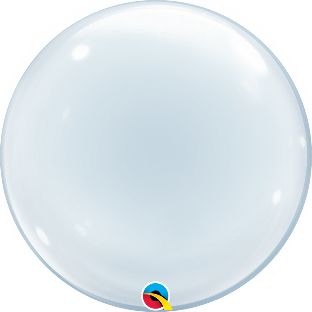 20in DECO BUBBLE CLEAR -pkG