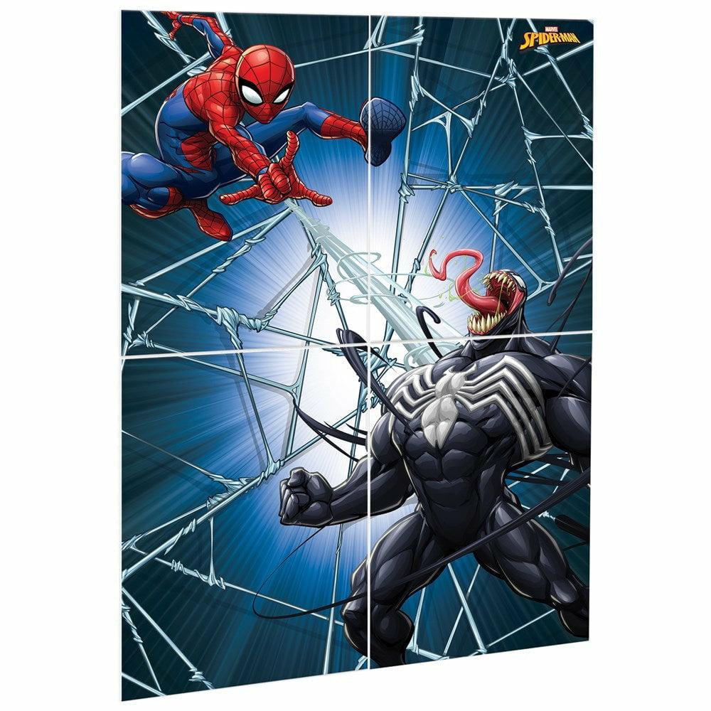 Spiderman Webbed Wonder Scene Setter Wall Decorating Kit 4ct