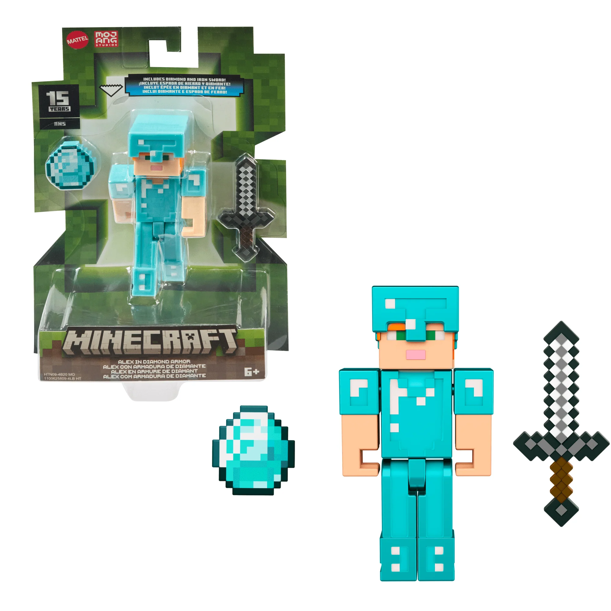 Minecraft Figurines Articulées et Acc. Échelle 8,26Cm Collection