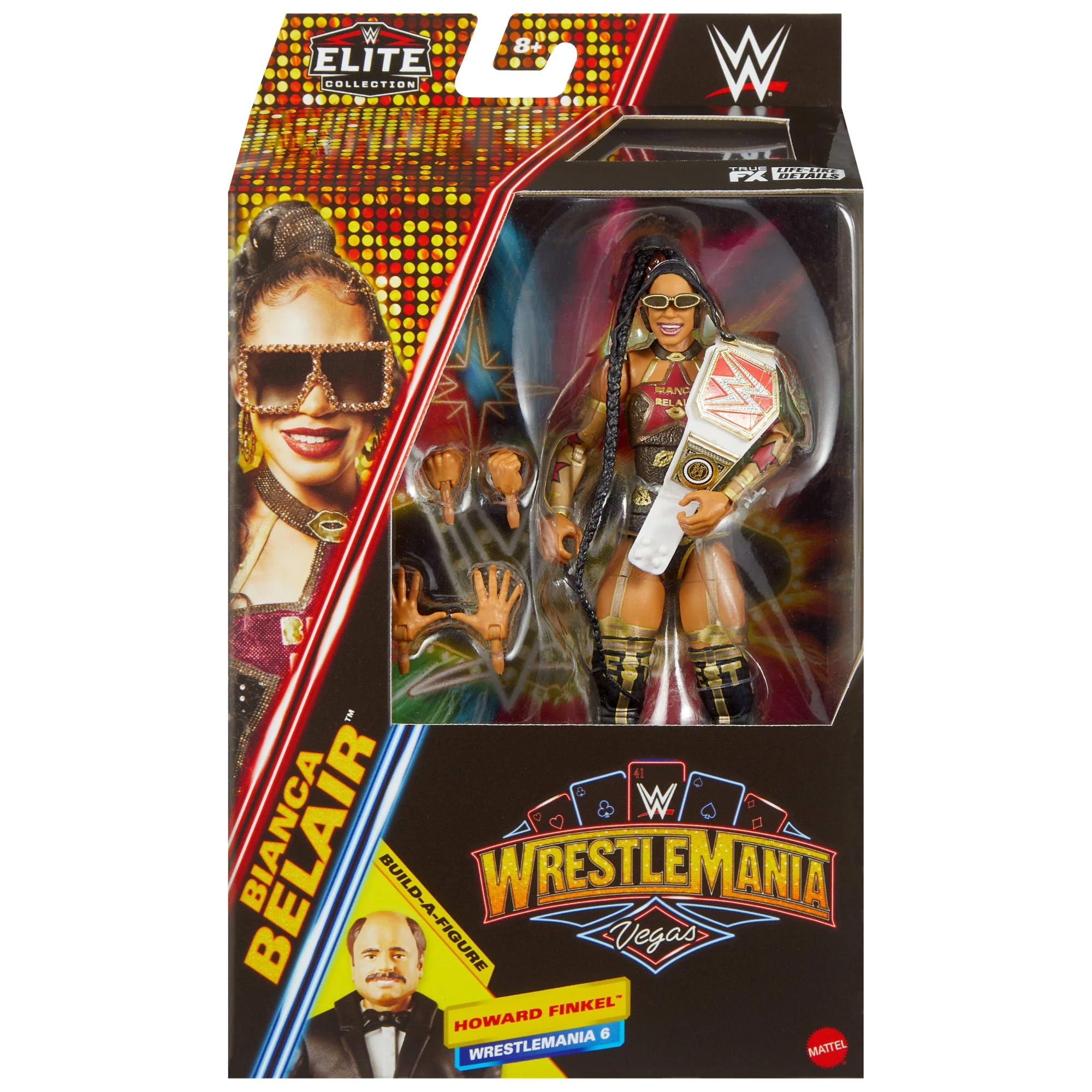 Wwe-Élite Wrestlemania-Bianca Belair-Figurine Premium Live Event
